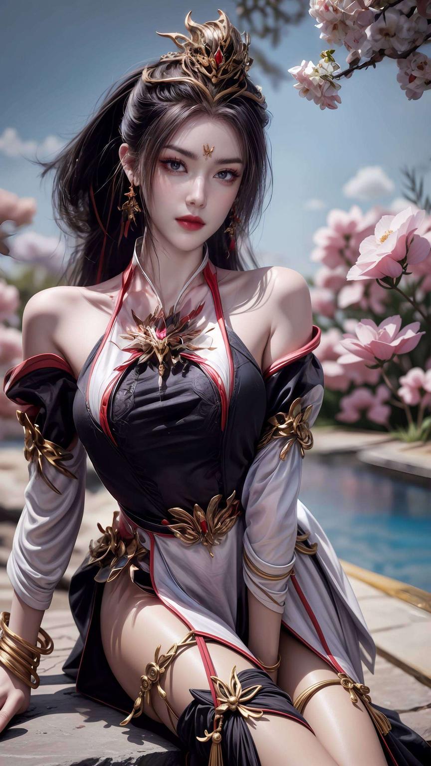 各位国漫迷们！这款全新的AI动漫女主——酒玖高清壁纸为你的手机、电脑带来独特的视觉享受