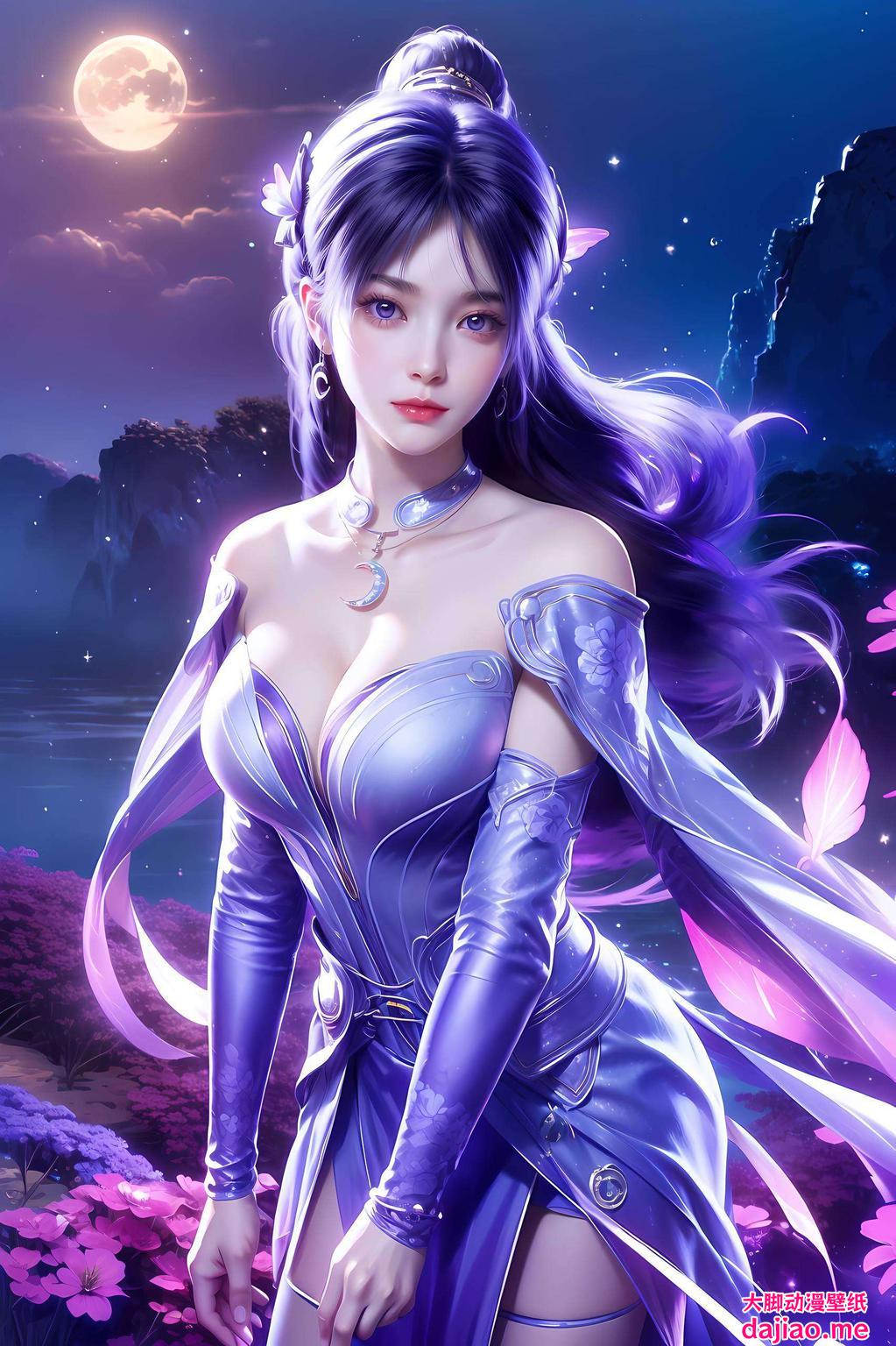 那抹如月光般清冷的身影捕捉了她每一个细微的表情变化