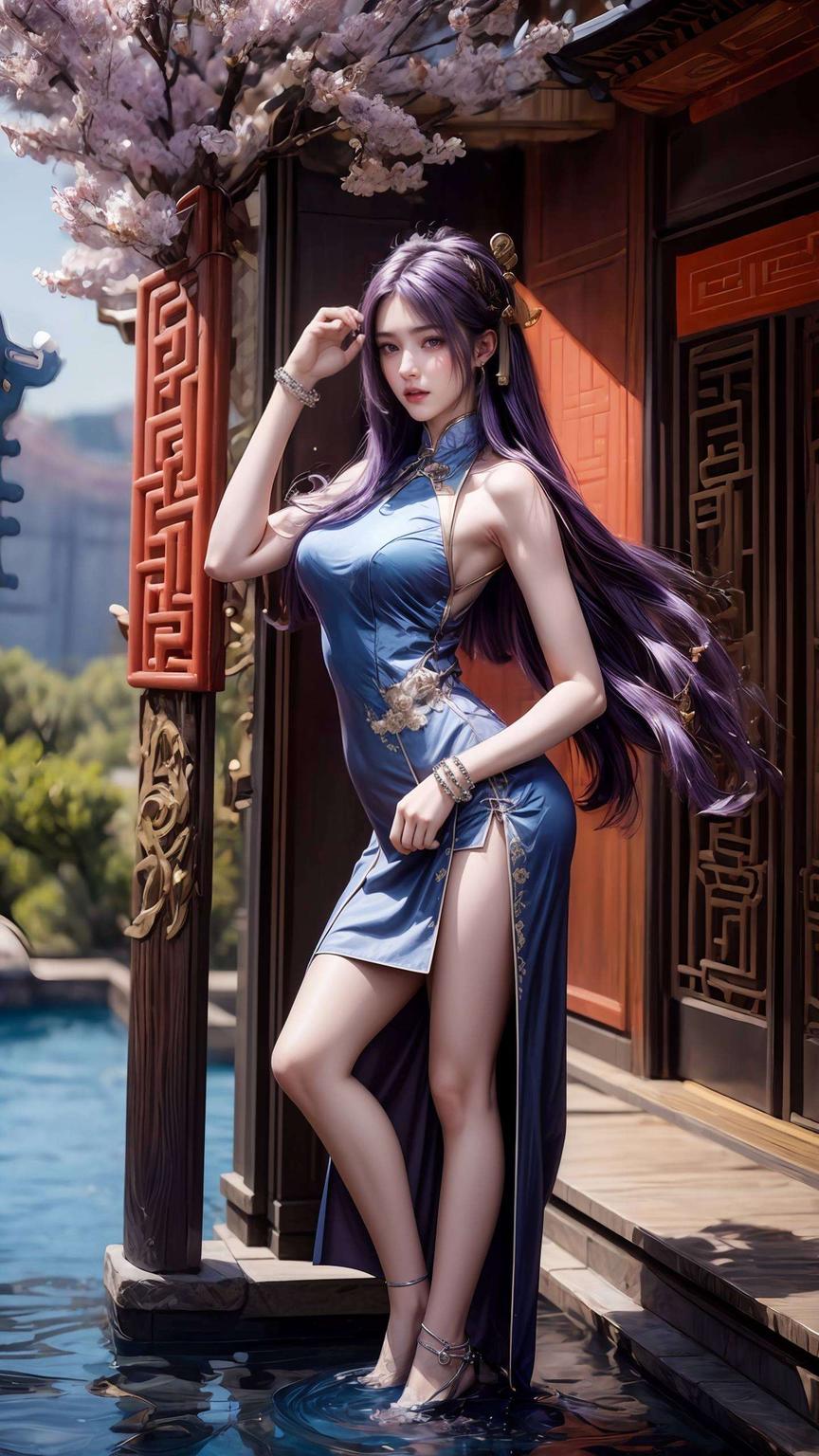 手绘的艺术风格2560p的超清分辨率