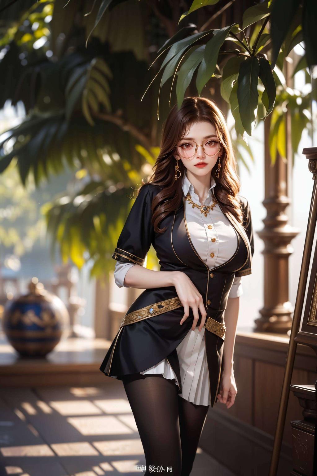 这款1080p的藝術風格国漫女神桌面壁纸橘子姐的每一个pose都充满魅力