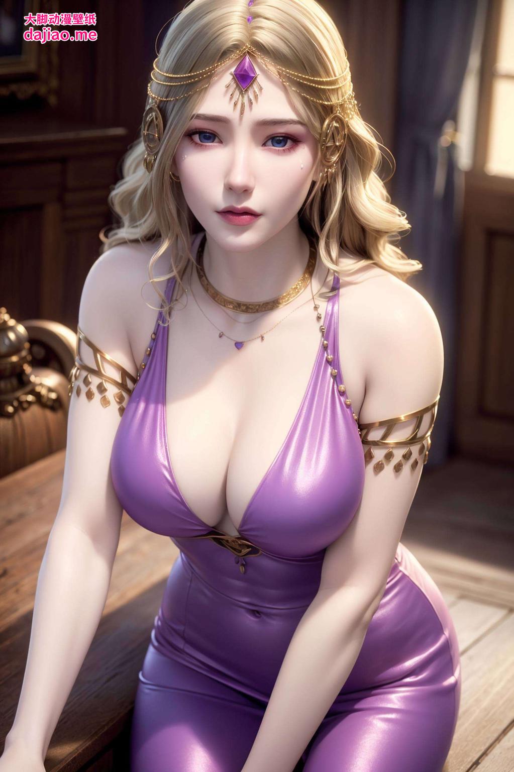 那位AI动漫中的绝世美女卡丹公主
