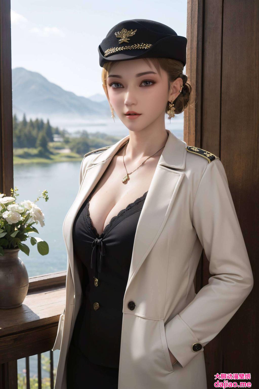 带你领略国漫之美这款抽象风格的国漫女神壁纸