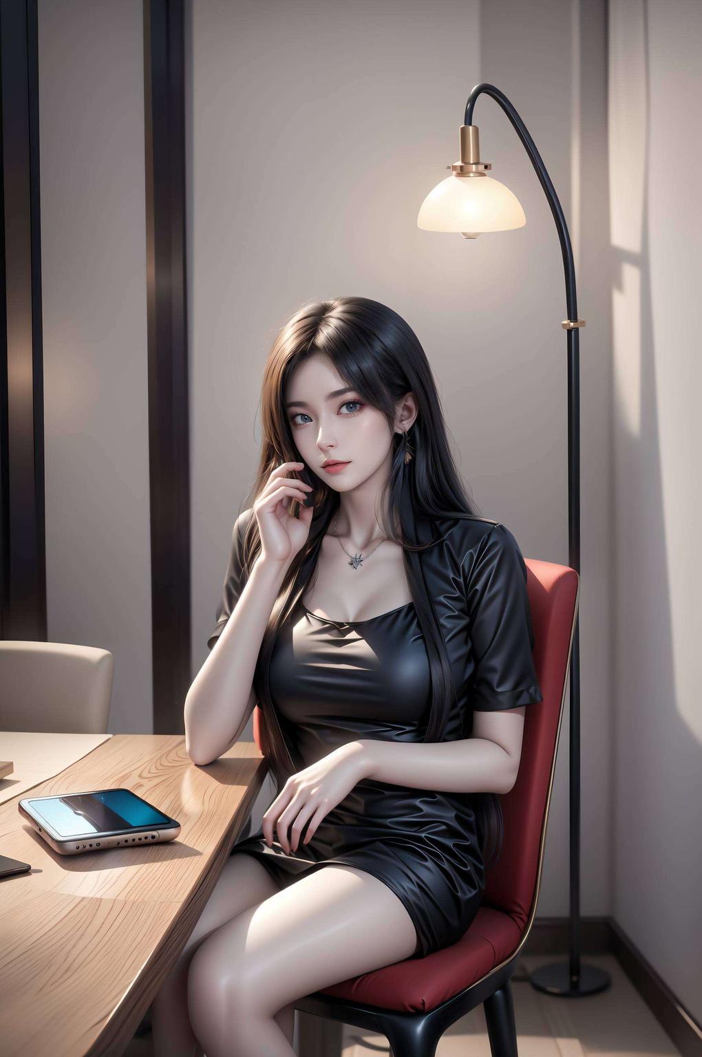 遇见柔和光影中的凉冰国漫女生特辑