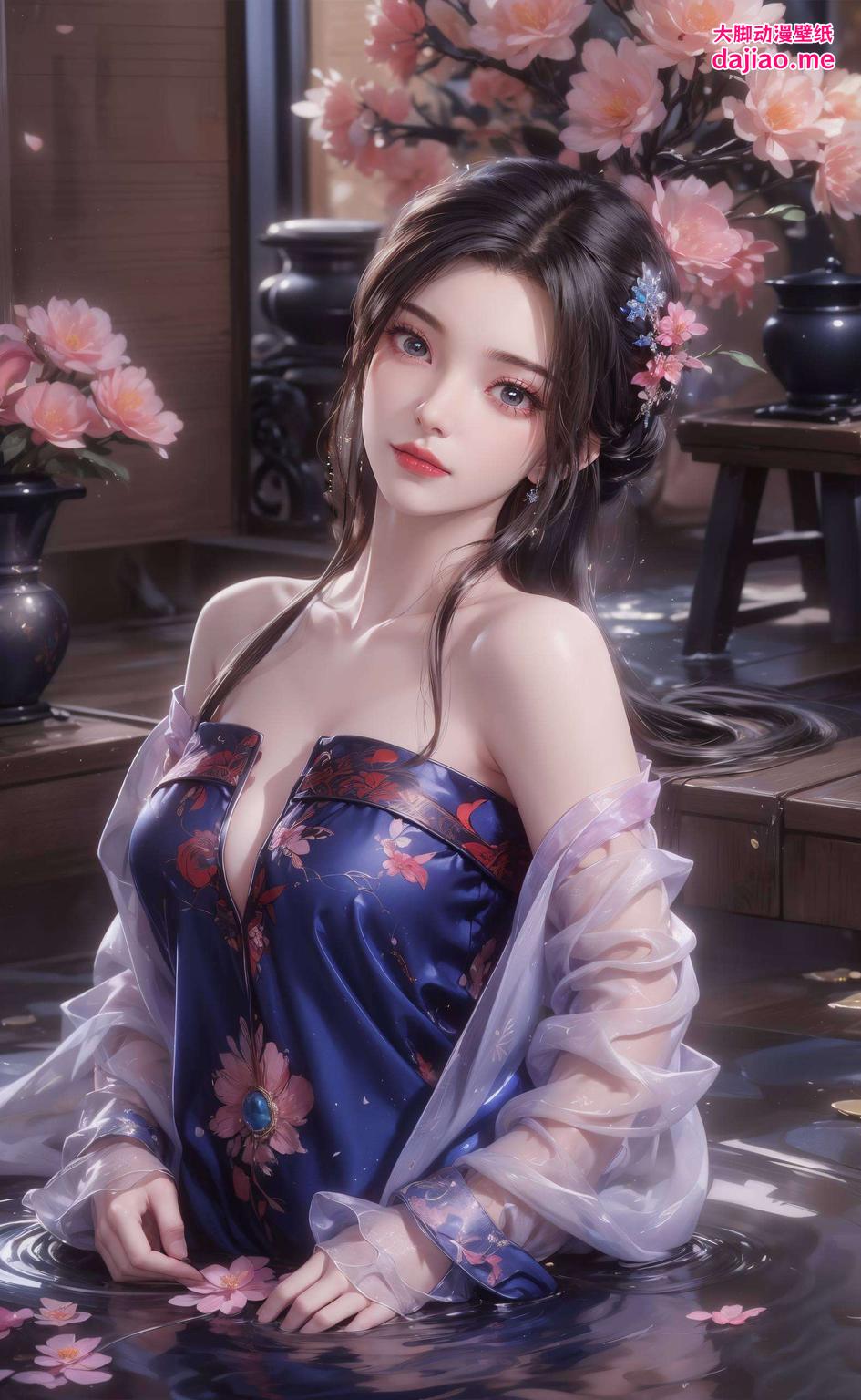 这款高分辨率水彩1080p壁纸仿佛能感受到水彩颜料在纸面上流动的韵律