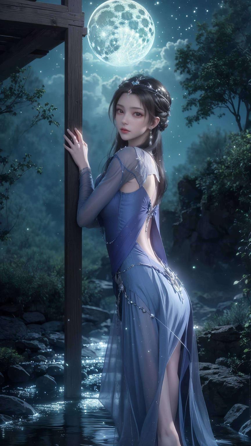 还是李慕婉那深邃的眼神为你带来令人惊叹的视觉盛宴