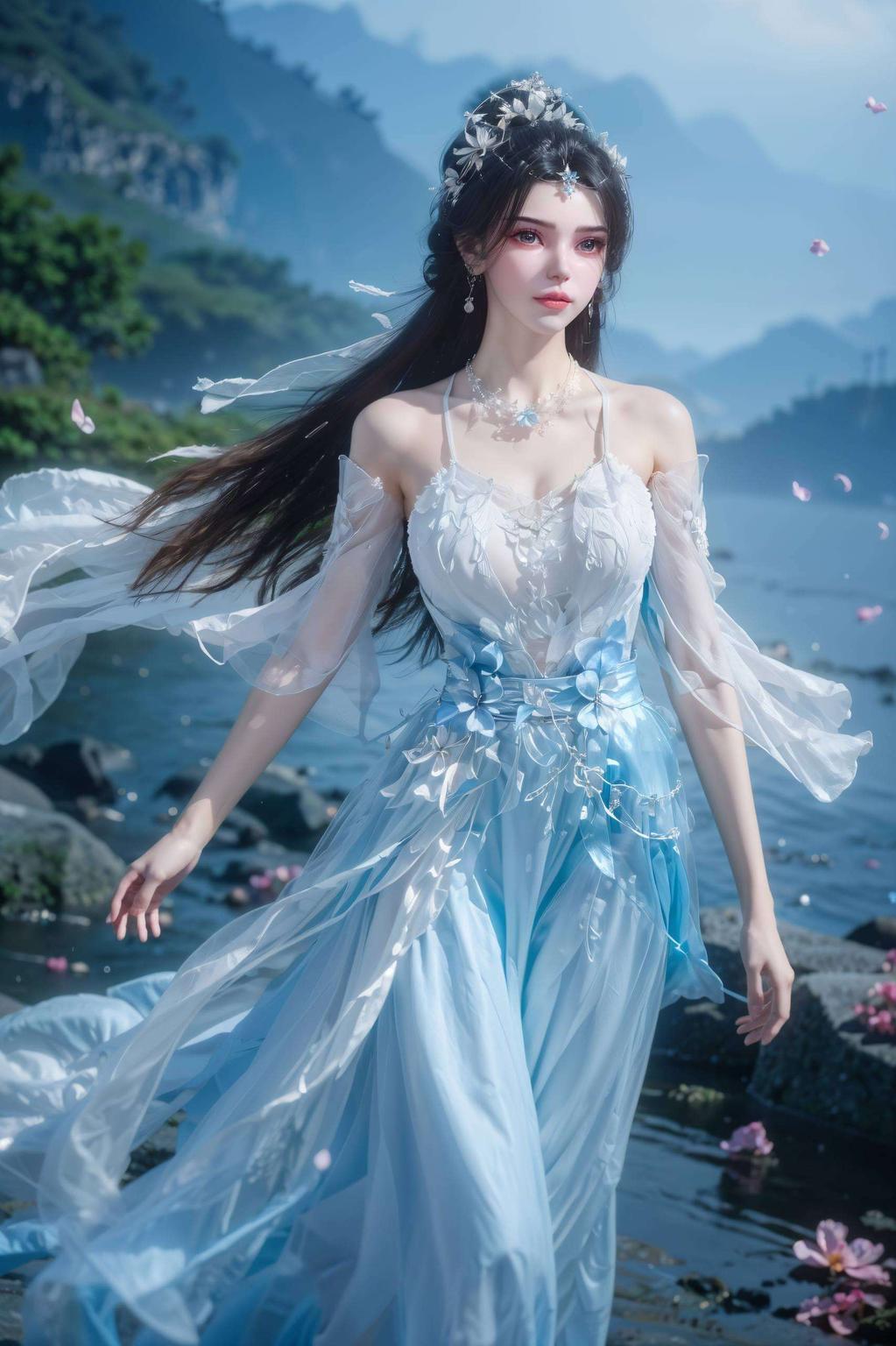 让国漫美女的每一个细节都栩栩如生为你精选了一张李慕婉唯美手机壁纸