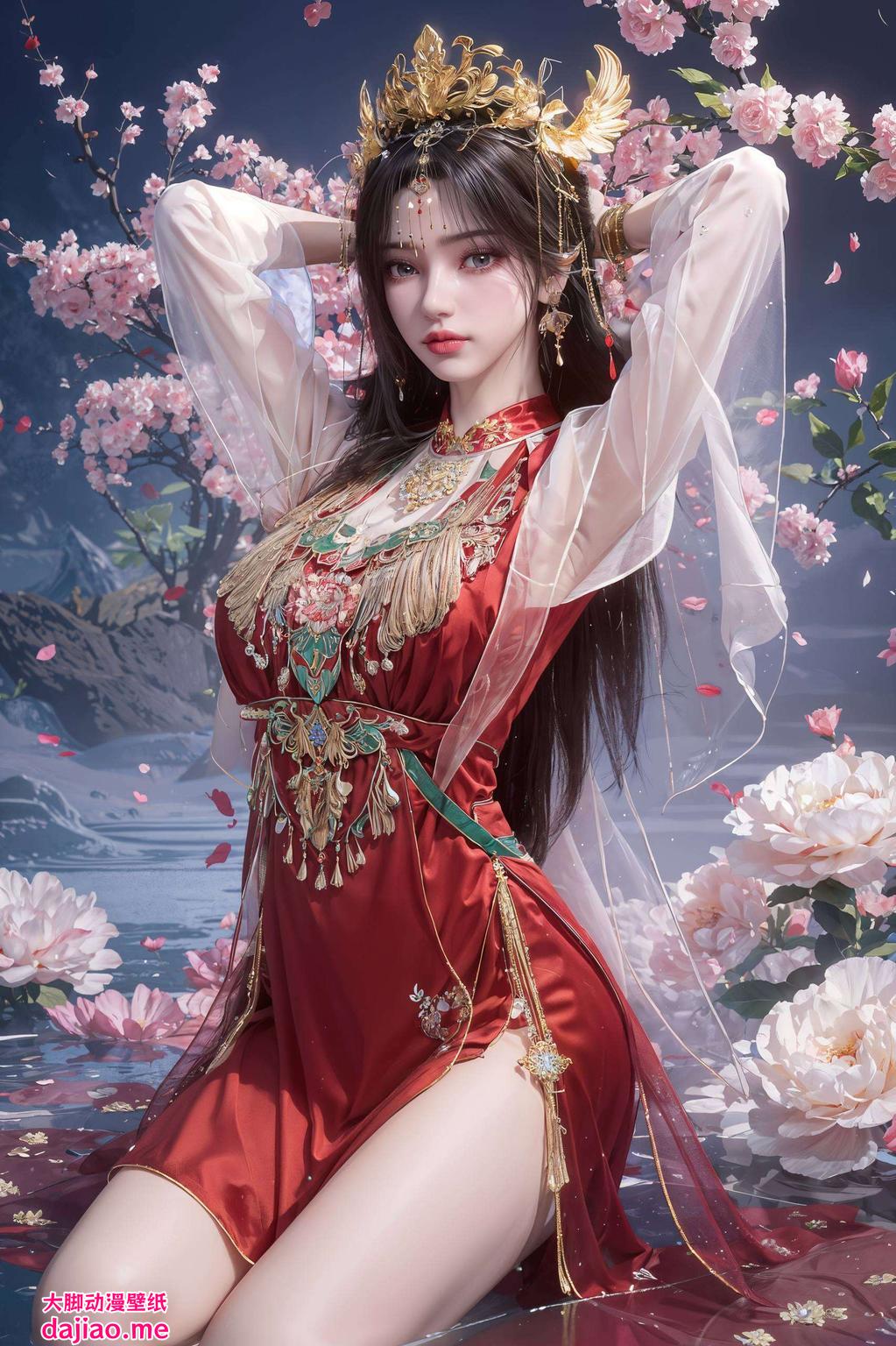 李慕婉仙气逼人为你的桌面带来一场视觉盛宴
