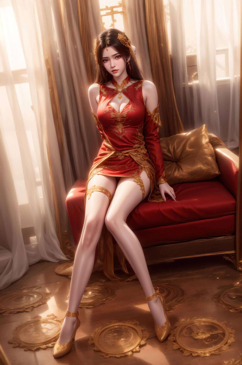 探索艺术与科技的交汇这款以李慕婉为主题的AI绘画笑容素材
