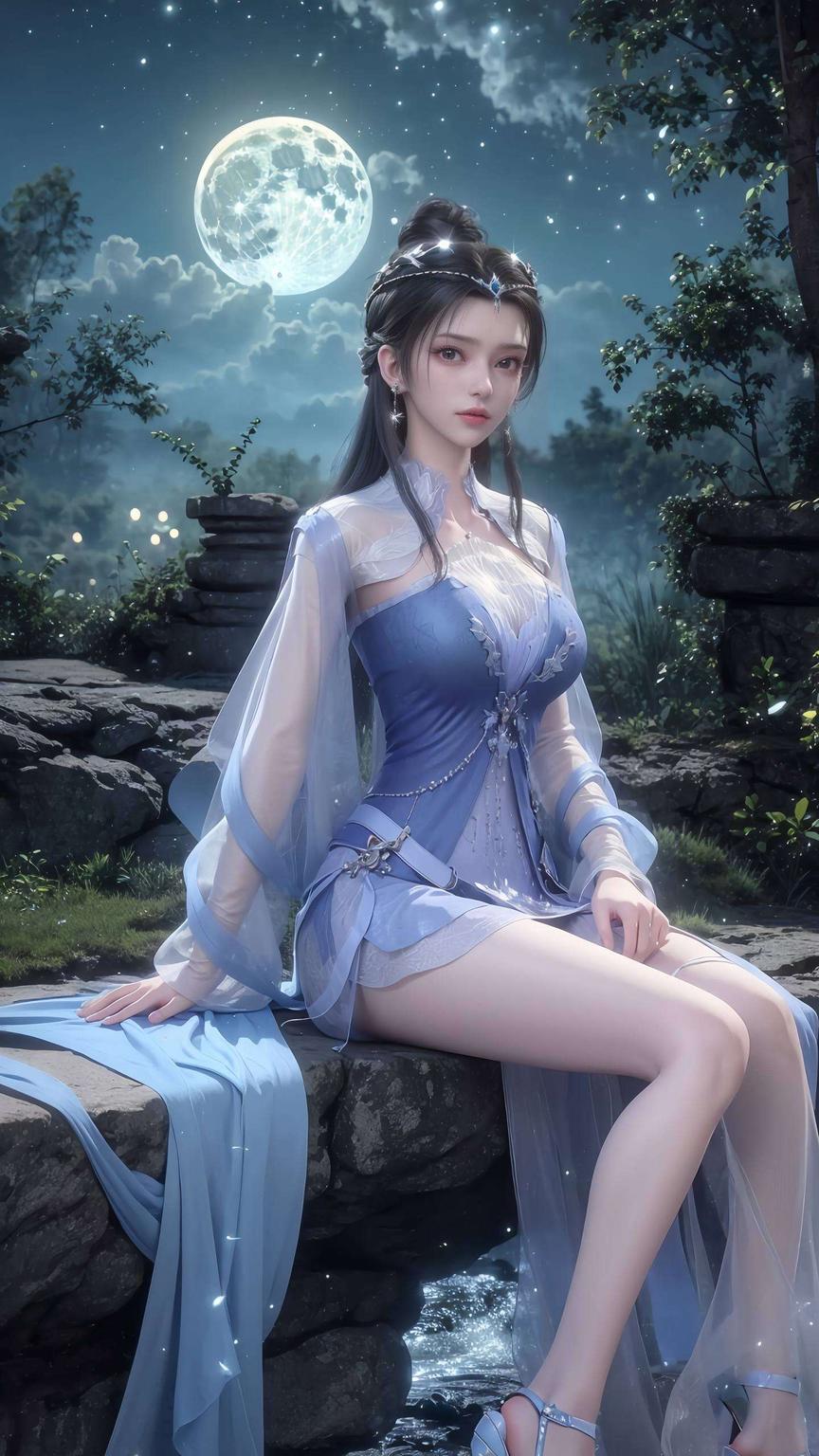 让每一天都充满粉色的甜蜜！这款壁纸以国漫女神李慕婉的甜美形象为灵感