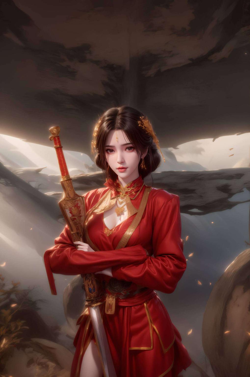 这款4K高清国漫女神桌面壁纸以李慕婉的高清壁纸图为灵感