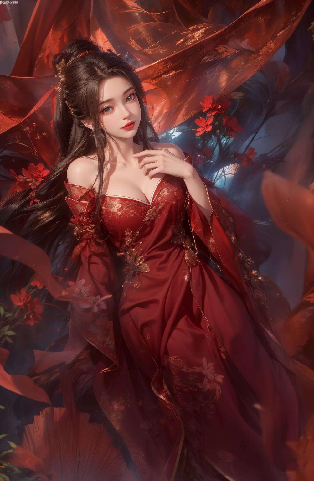 两位国漫美女的倩影陆雪琪与李慕婉