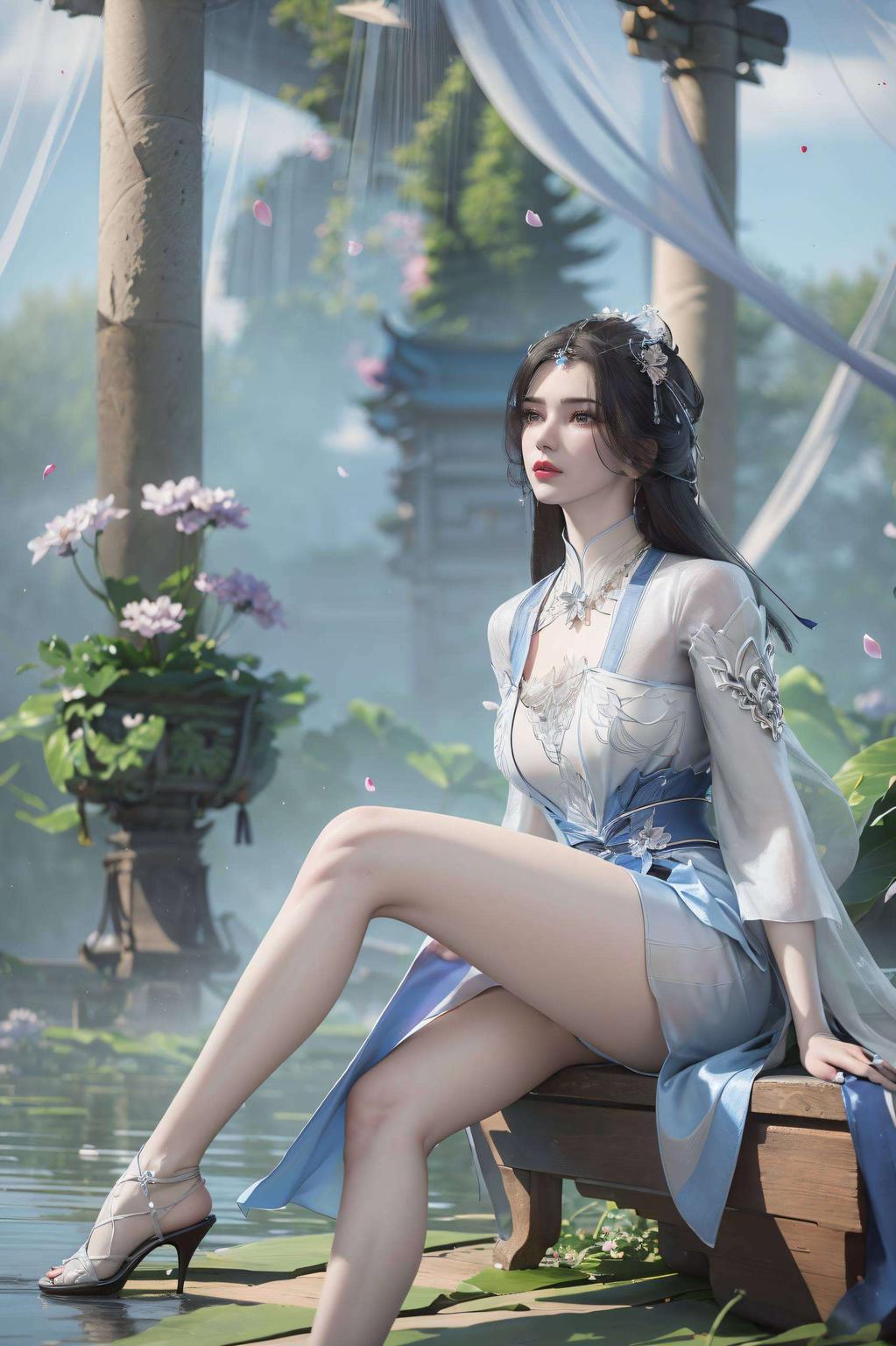 国漫女神的魅力尽显如梦如幻