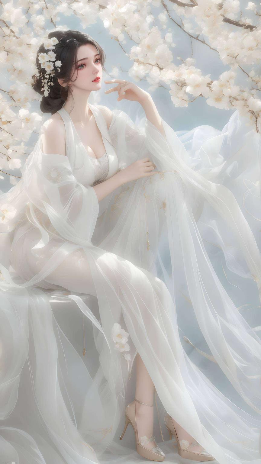 以抽象线条勾勒出李慕婉魂血反应的细腻表情这款高清壁纸将她的灵动与神秘完美融合