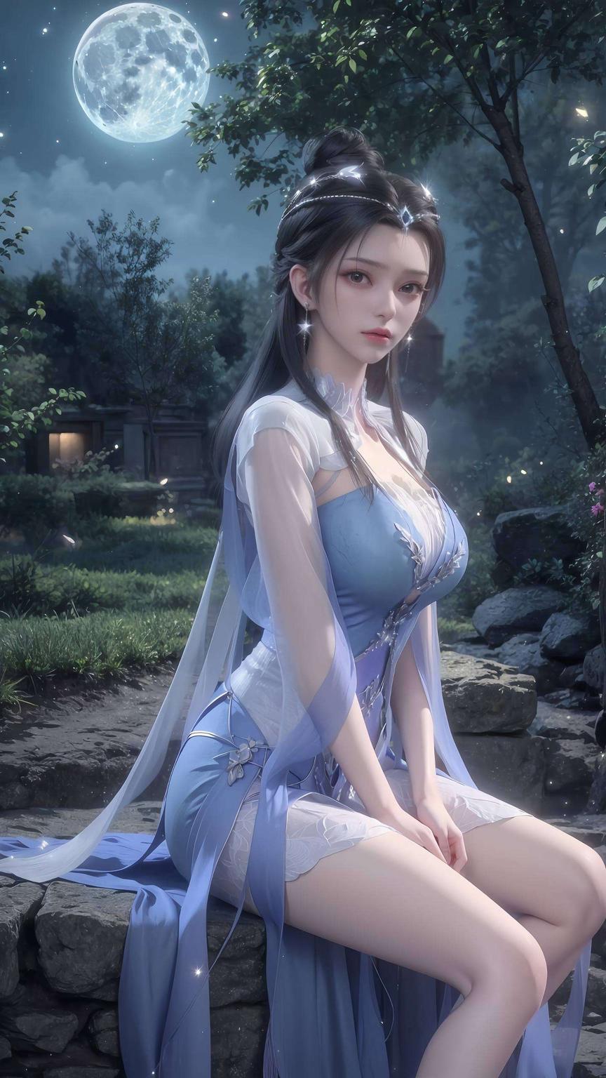 国漫女神李慕婉为你的日常增添一抹清新与活力