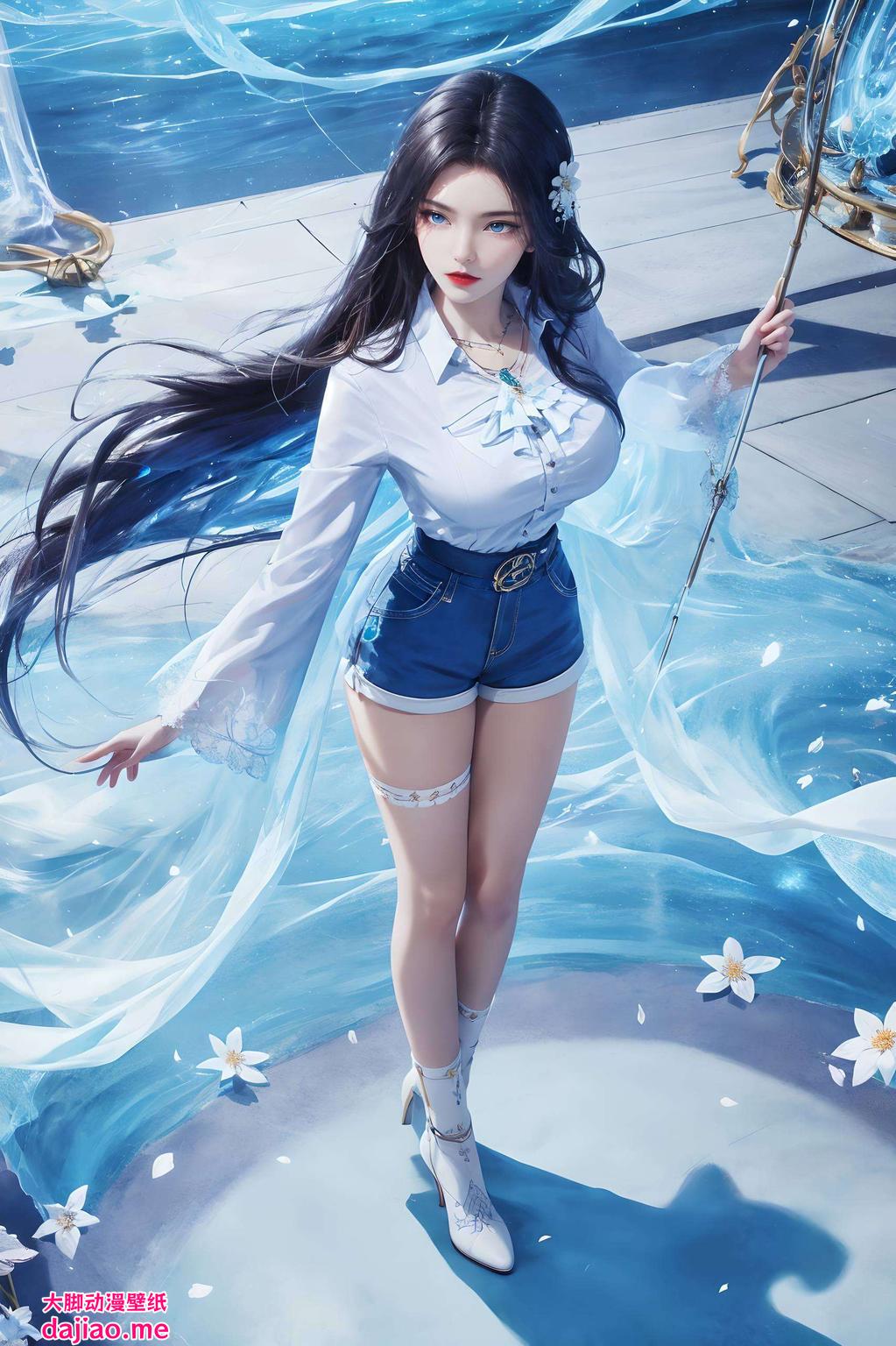 凌落宸的美艳与力量这款全新的4k高清国漫女神壁纸