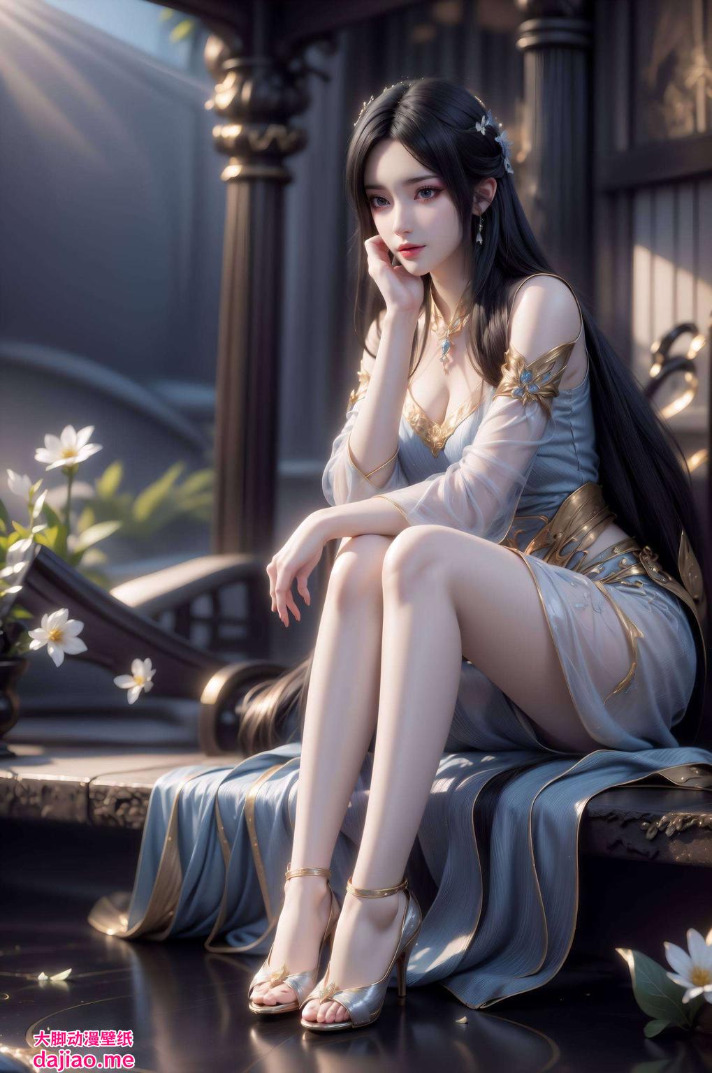 这款以柳菲为主题的动态漫画壁纸探索古香古色的国漫世界