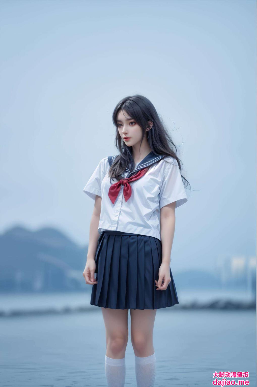 高清極簡桌佈遇见国漫美女柳菲的超清壁纸