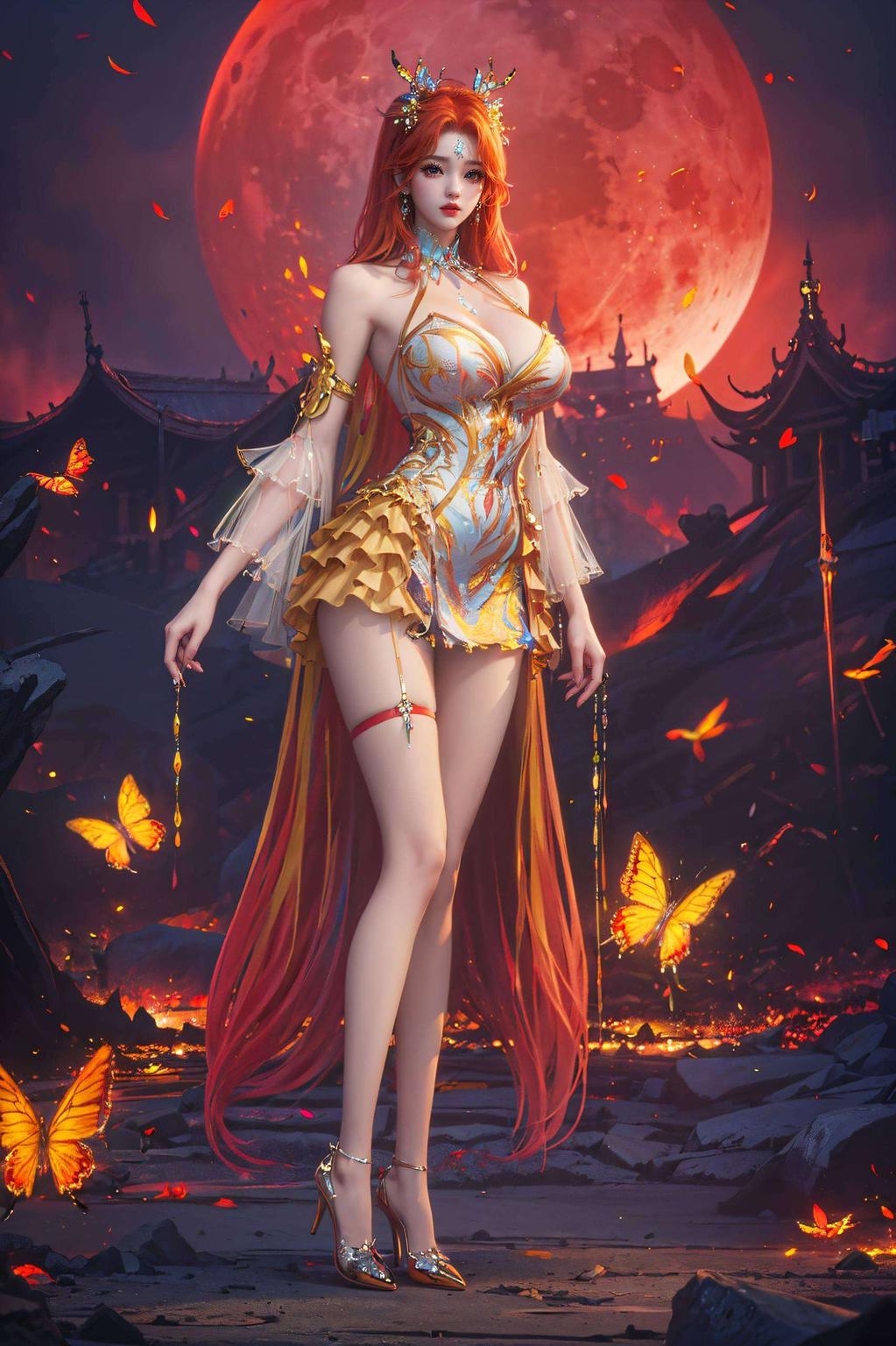 绘制于细腻笔触间的国漫女神柳七月感受那冰冷却又温暖的魅力