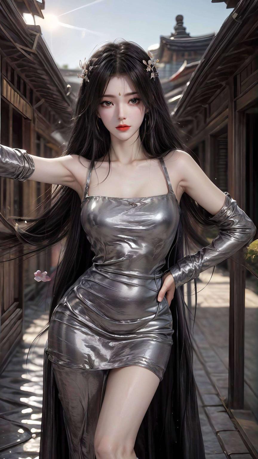 淡雅的色调既护眼又增添美感这款壁纸以国漫女主柳神的侧脸为灵感