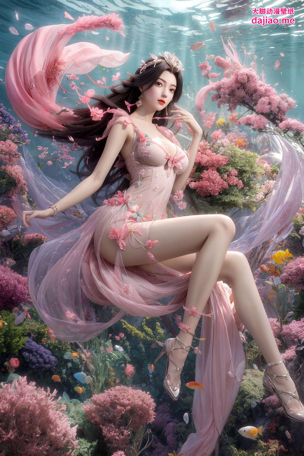 都是一次与国漫之美的邂逅这幅AI油画壁纸