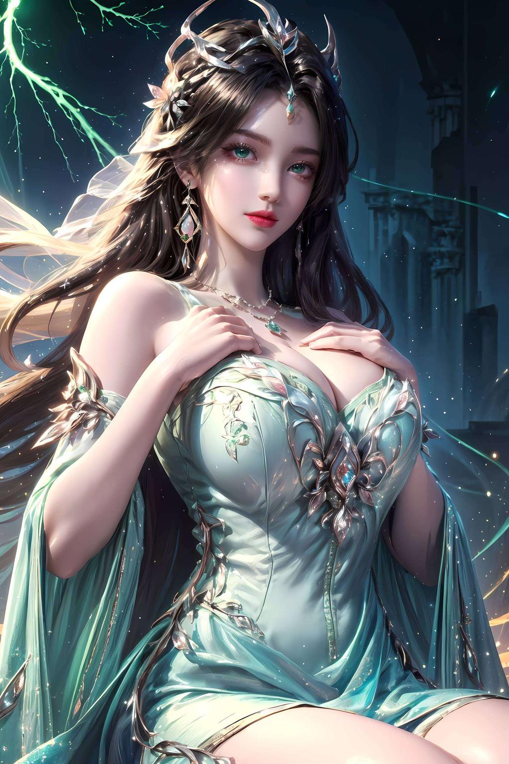 这款唯美温馨win10壁纸国漫女神壁纸将国漫之美与科技融合她婉约柔美