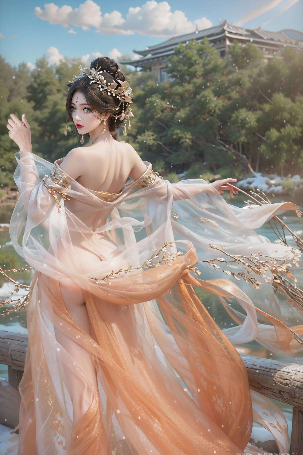 灵动眼神中藏着无尽智慧细腻描绘完美世界之美
