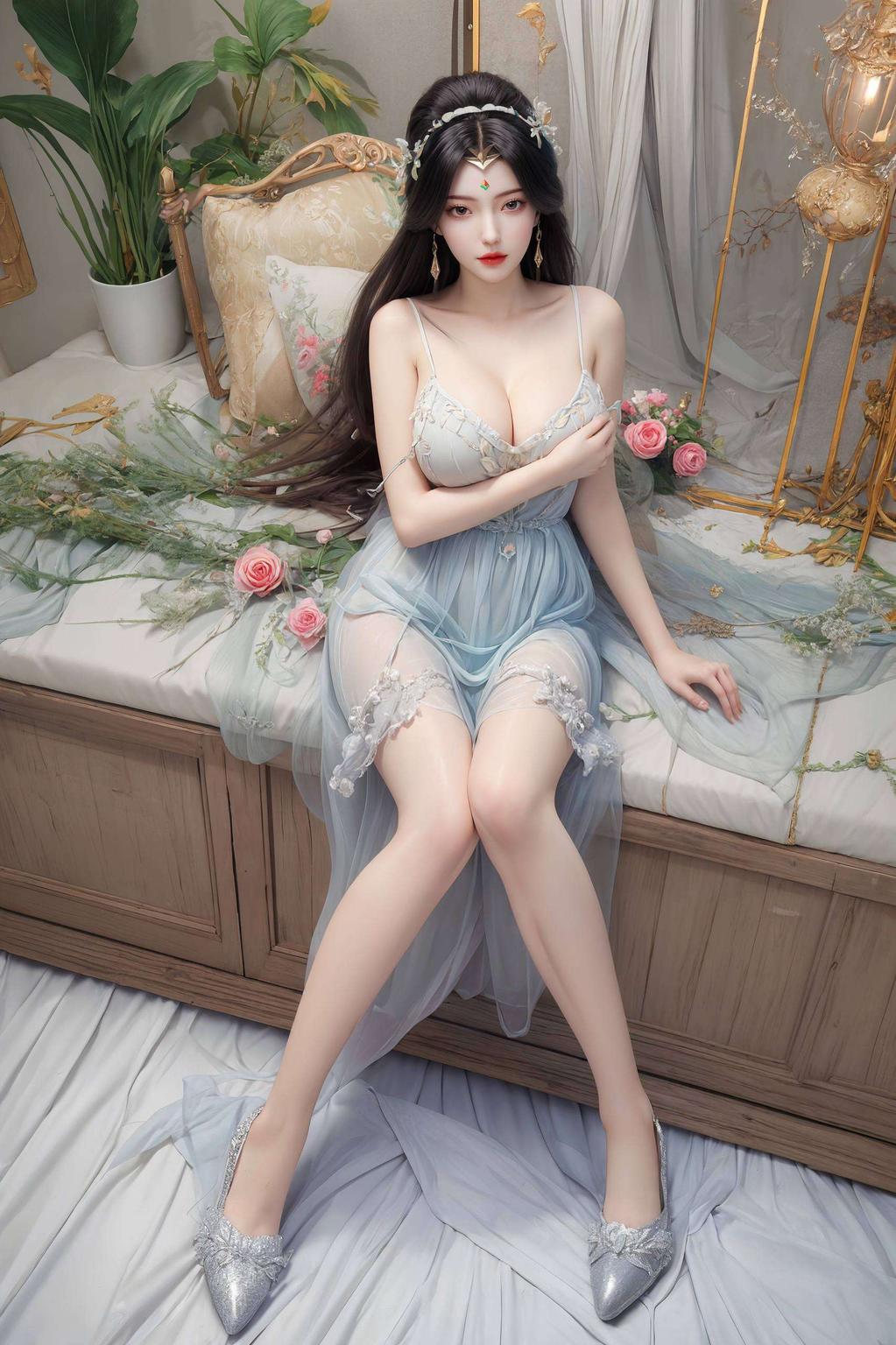 这幅暗黑柳神壁纸将神秘与优雅完美融合为你的iPad桌面带来一份独特的艺术气息