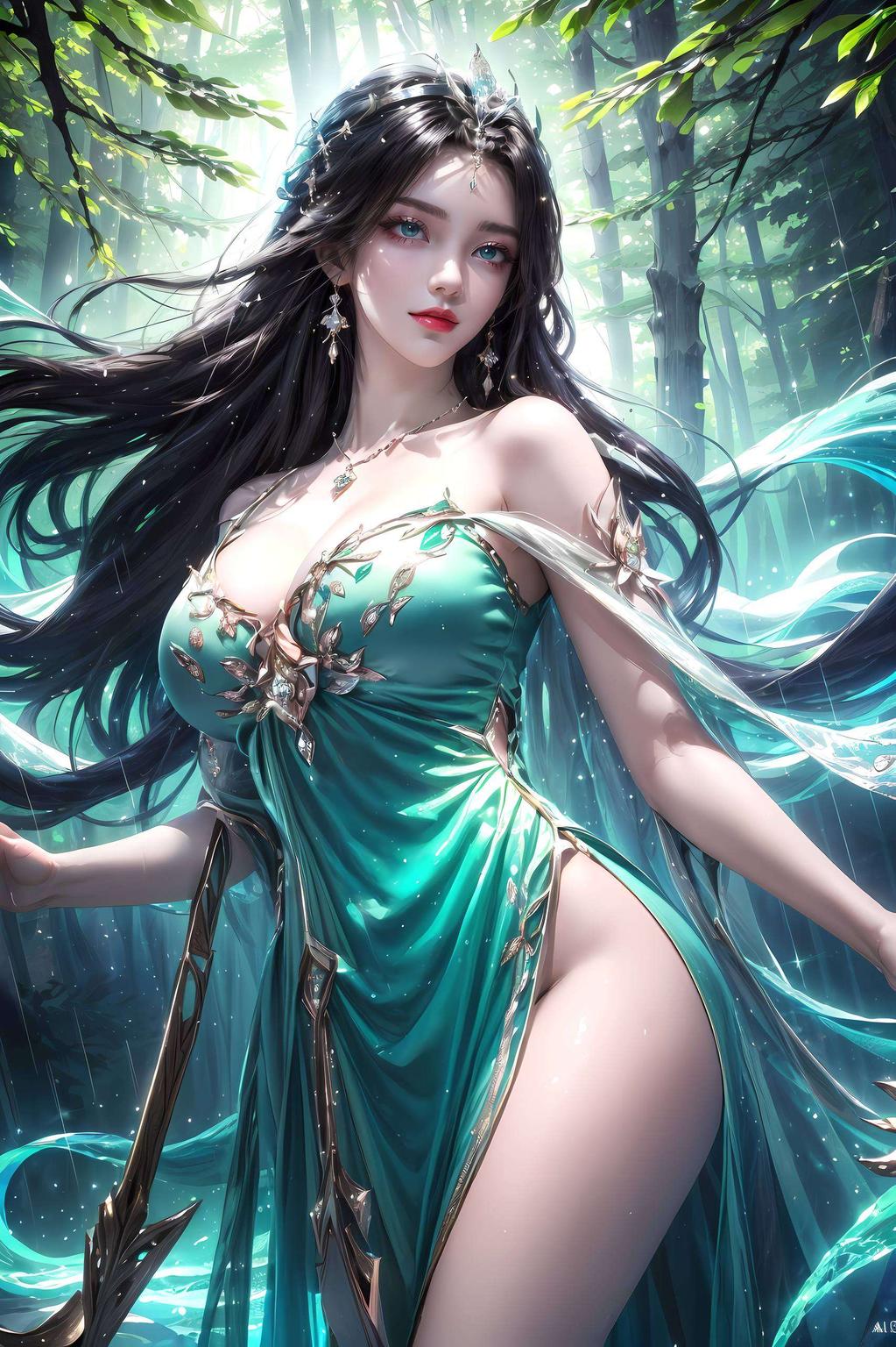 每一帧都如诗如画动漫柳神翩翩起舞
