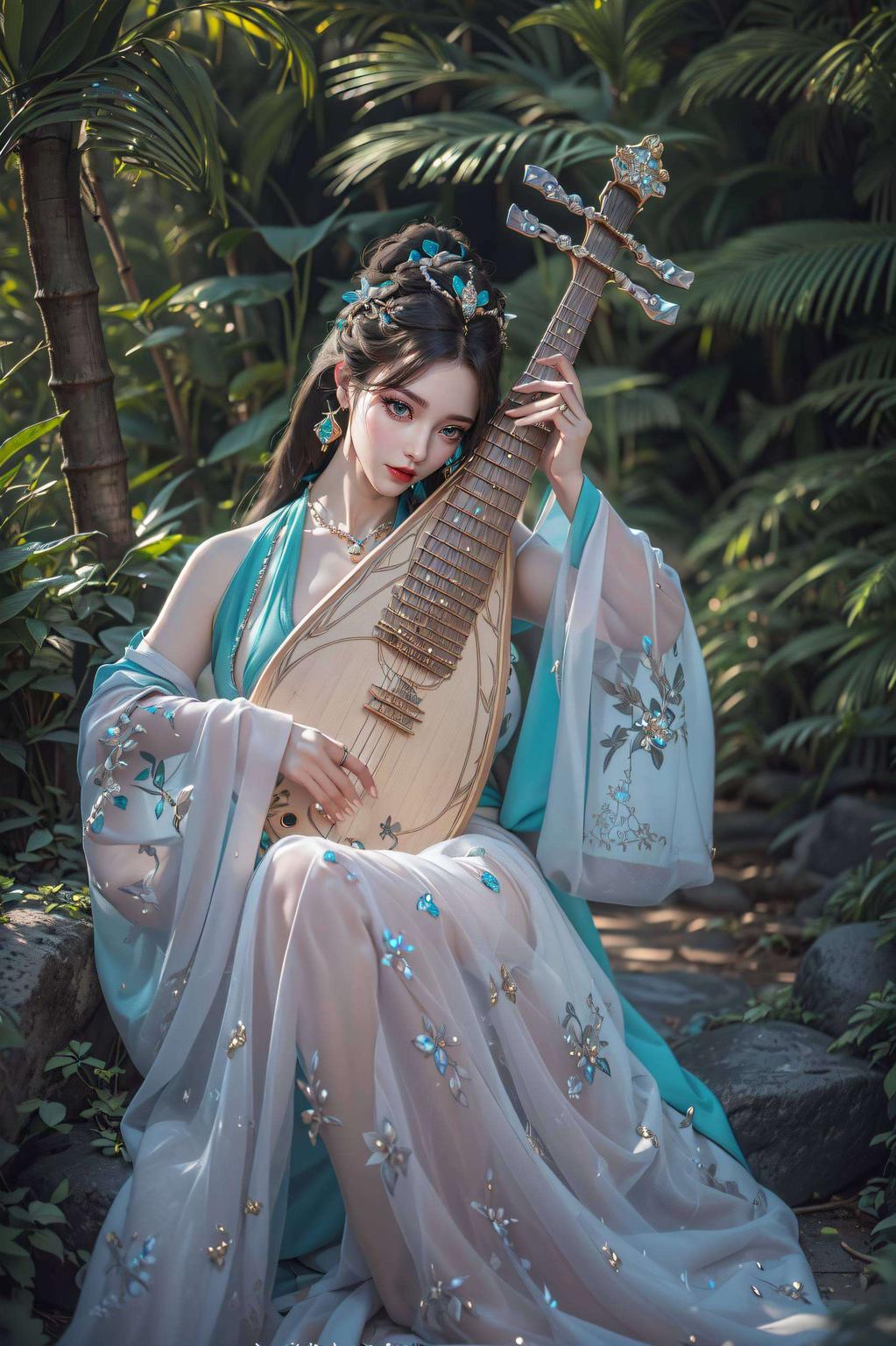 高清画质国漫女生的灵动之美跃然屏上