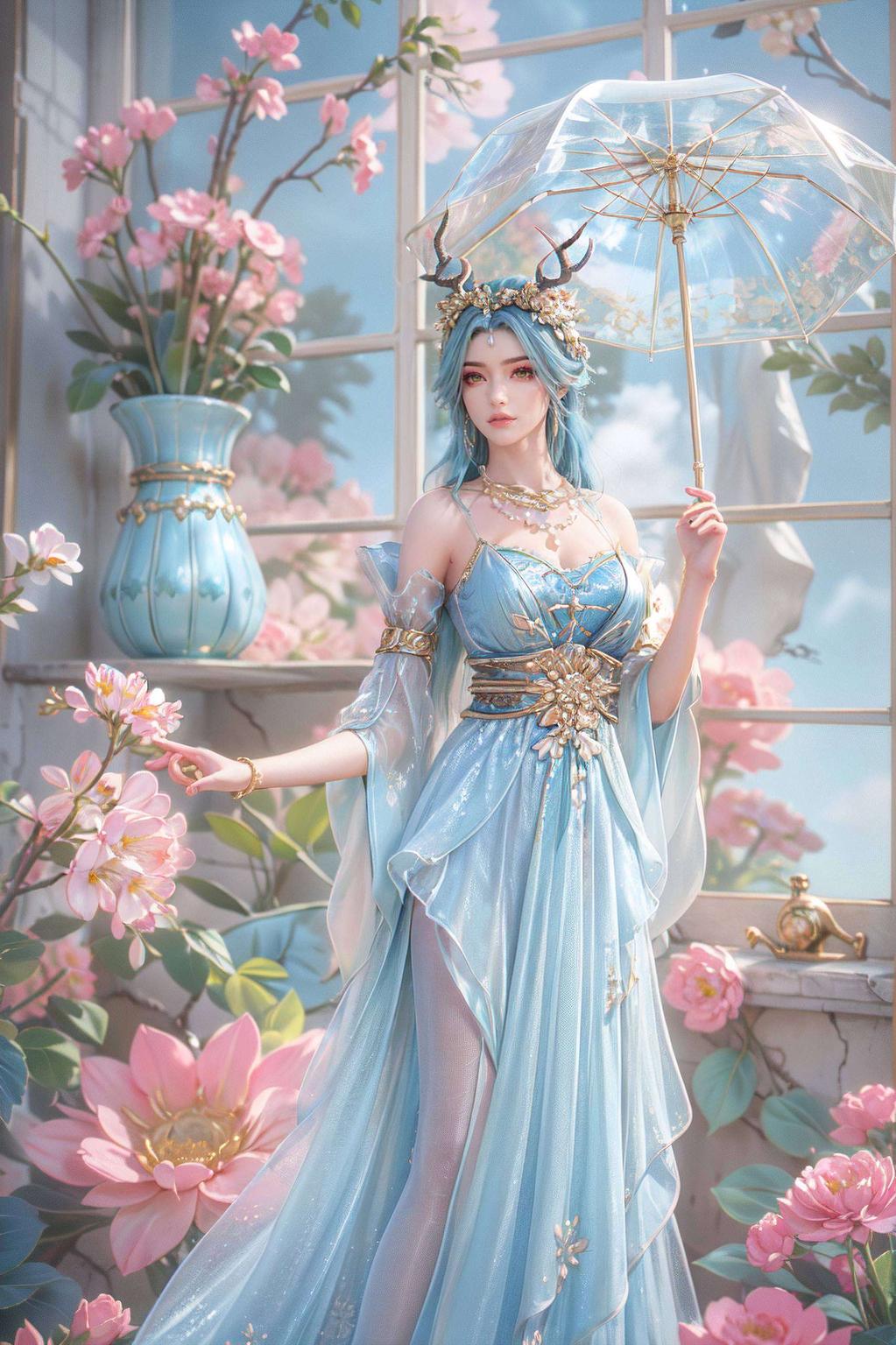 高清1080p壁纸桌面细腻描绘斗破苍穹中的龙女英姿