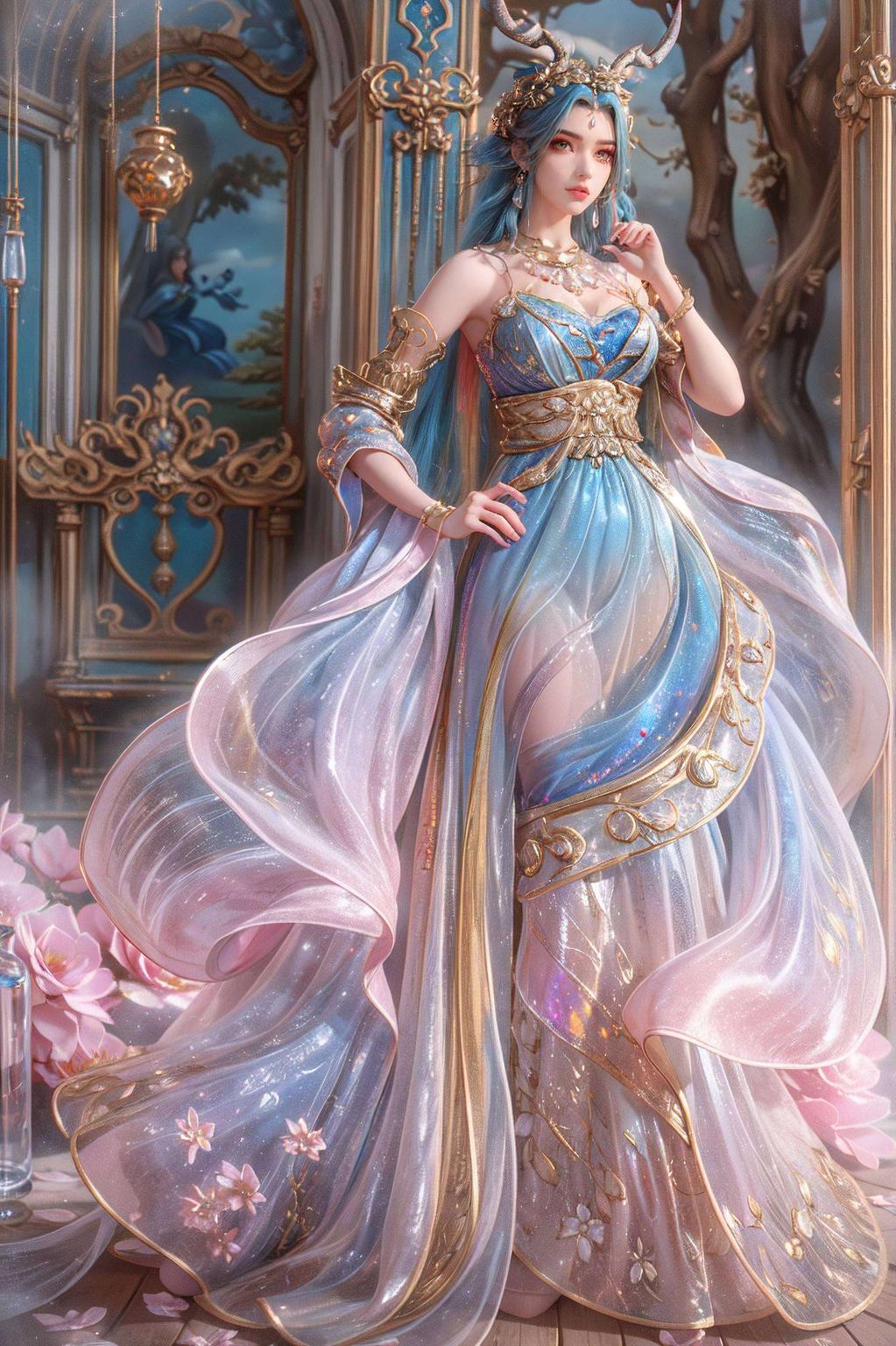 斗破苍穹的龙女以微笑诠释坚韧她的眼神中闪烁着智慧与勇气