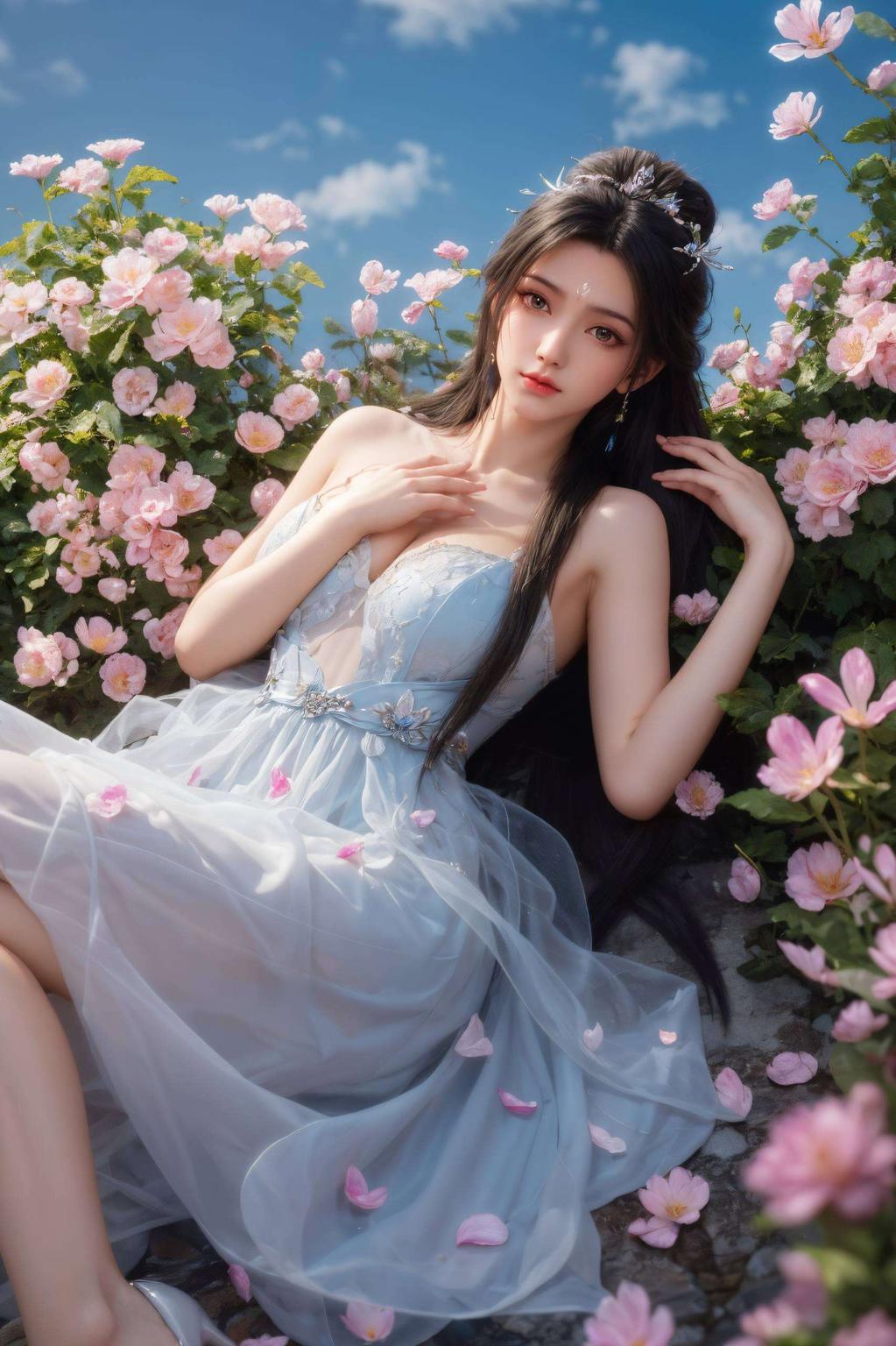 每一细节都栩栩如生国漫女生的灵动之美跃然屏上