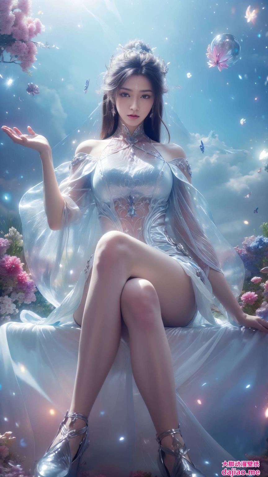 带你领略古典美与科技感的完美融合诛仙2中的陆雪琪翩翩起舞