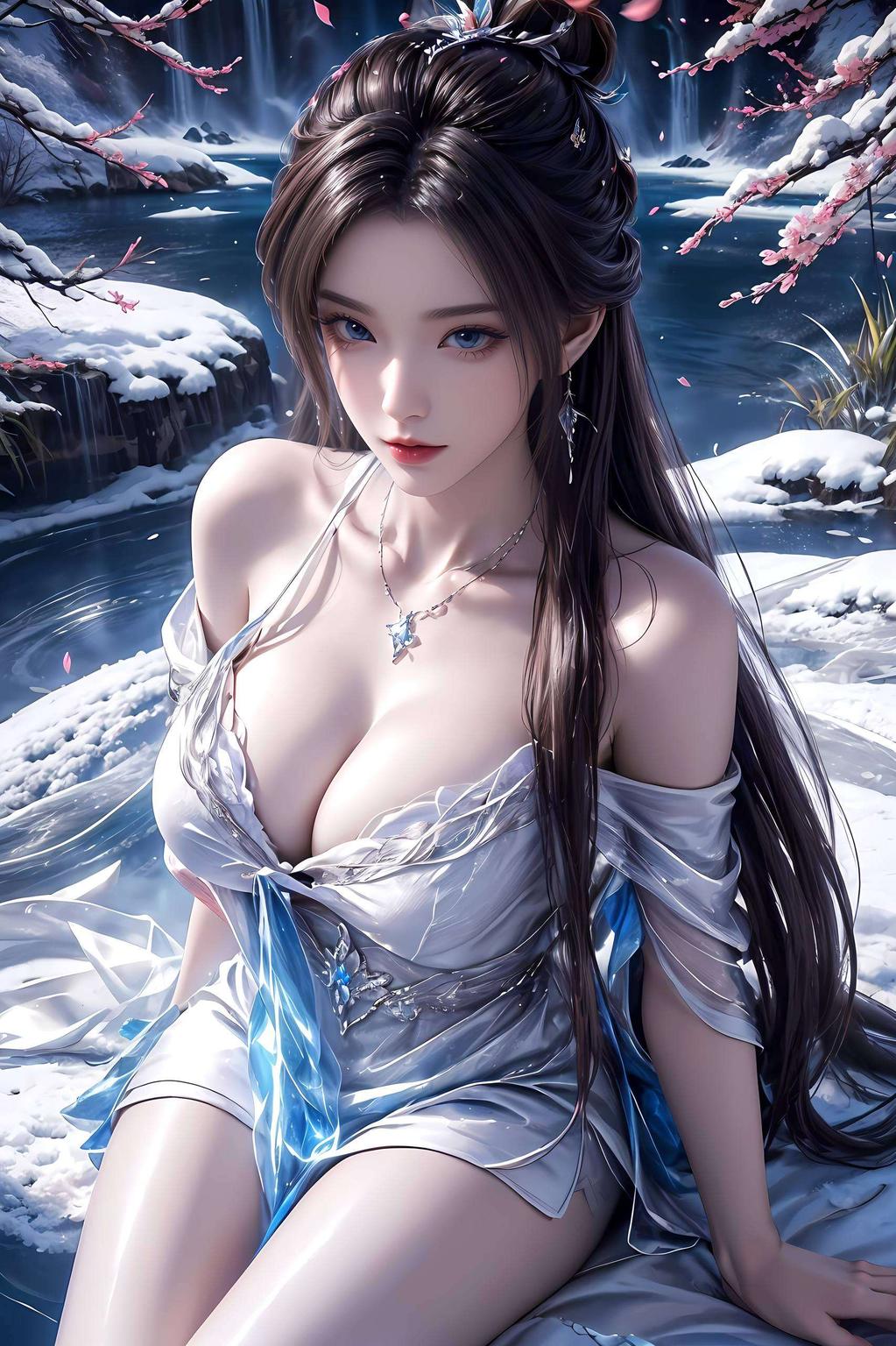 2K的超清画质清冷脱俗