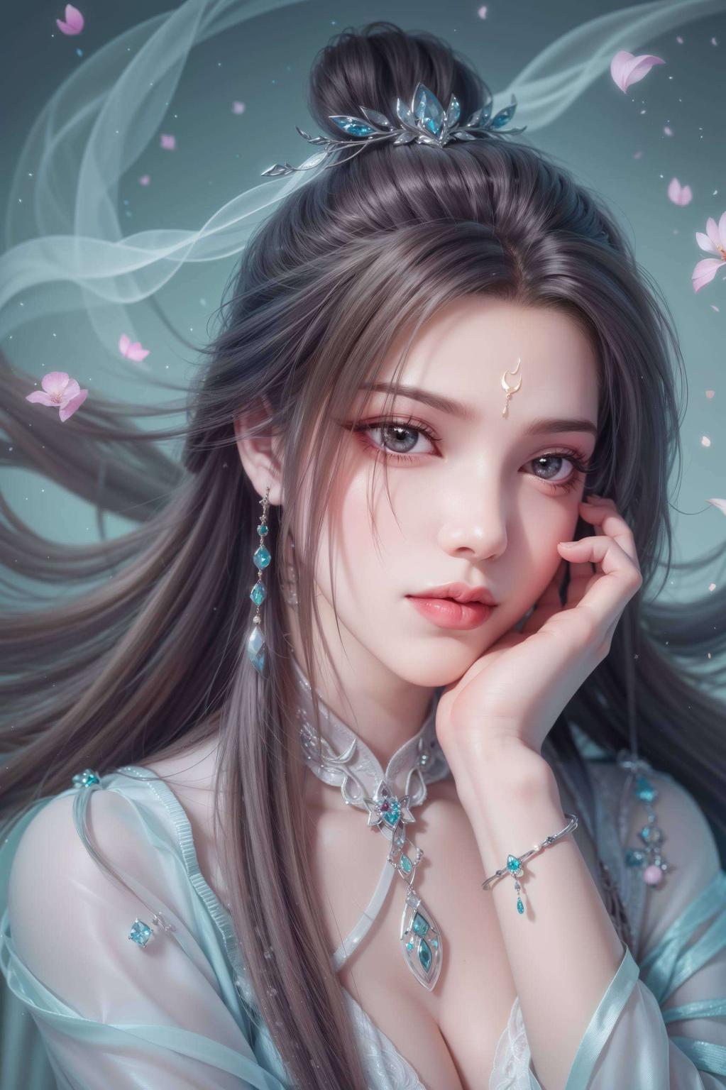 细腻笔触这款超精致波西米亚风格的安卓AI壁纸