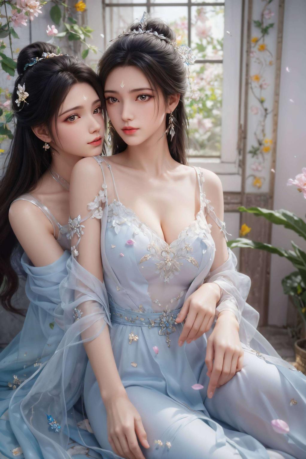 搭配ins风的美感这款静态国漫女主AI最新版2K高清壁纸