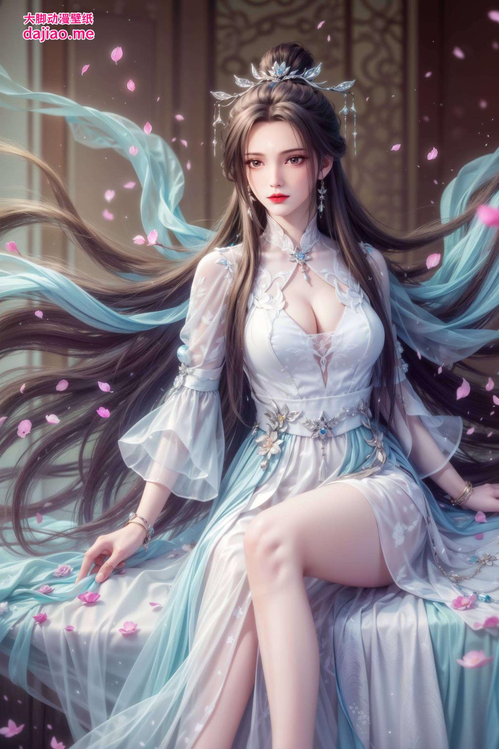 让陆雪琪的剑舞剑光如水