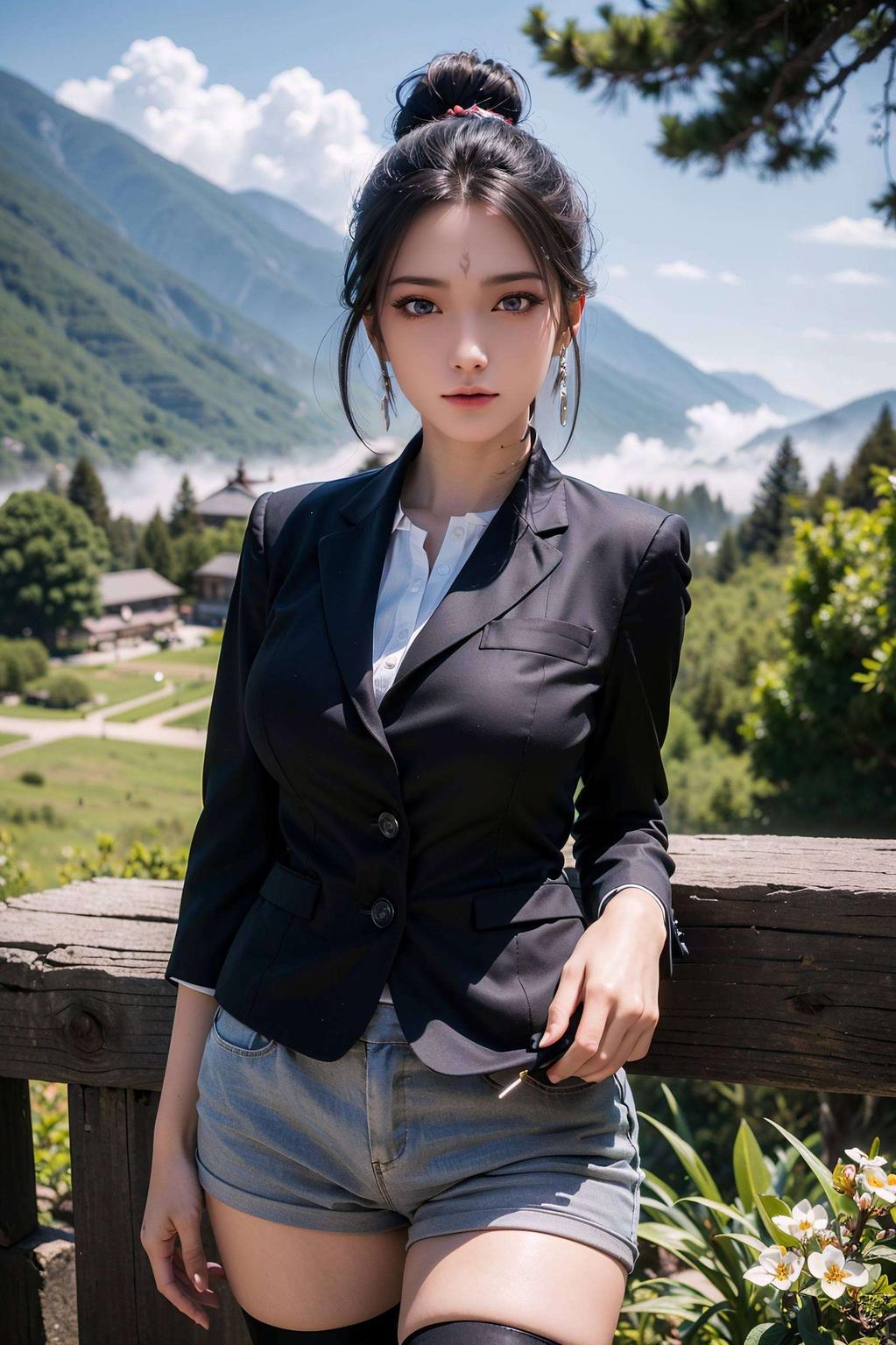 陆雪琪壁纸横版超清：这款全屏AI绘画参考素材快来收藏这款唯美壁纸