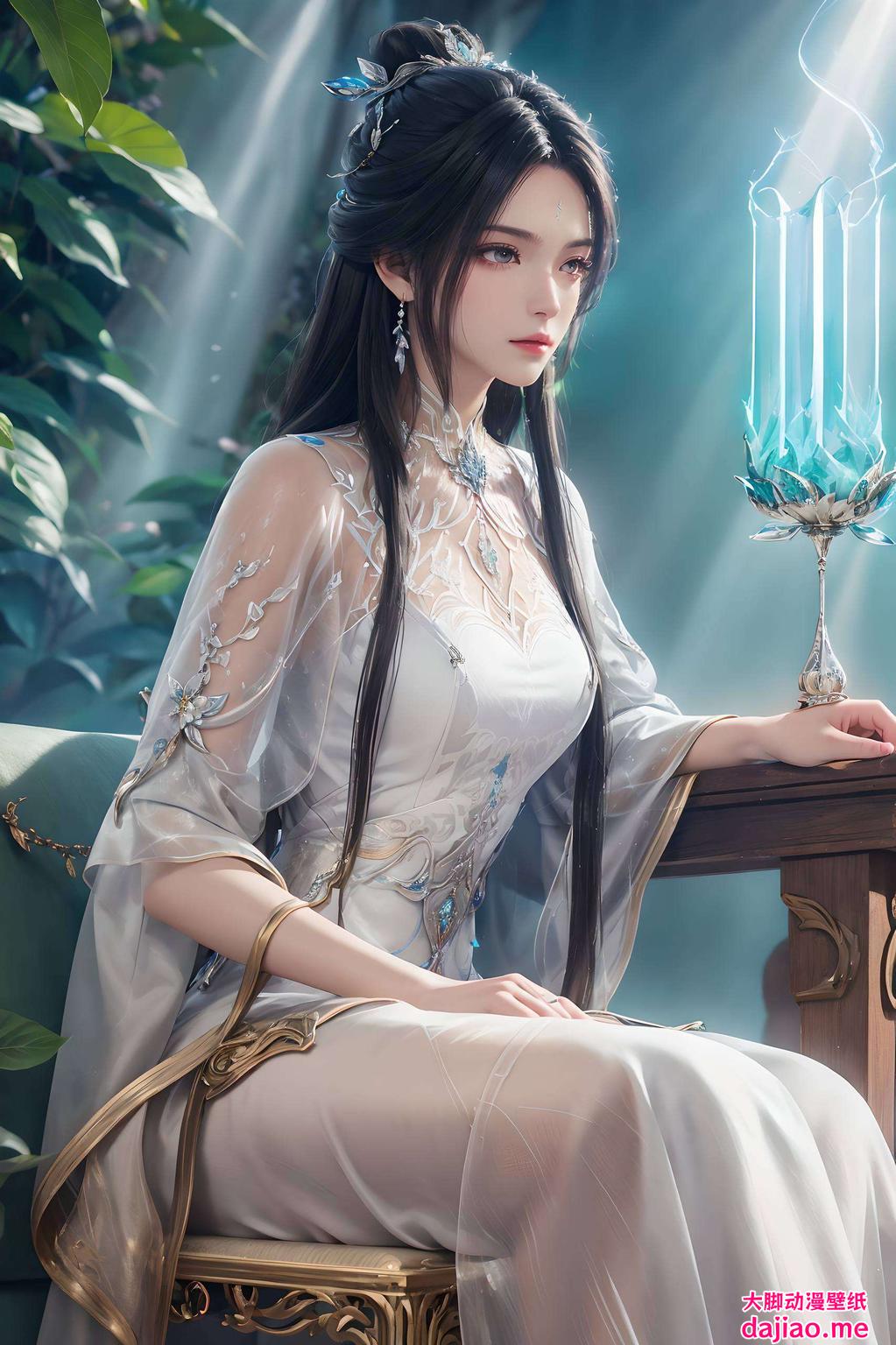 这款AI动漫女主陆雪琪背影动态壁纸仿佛诉说着一段不为人知的故事