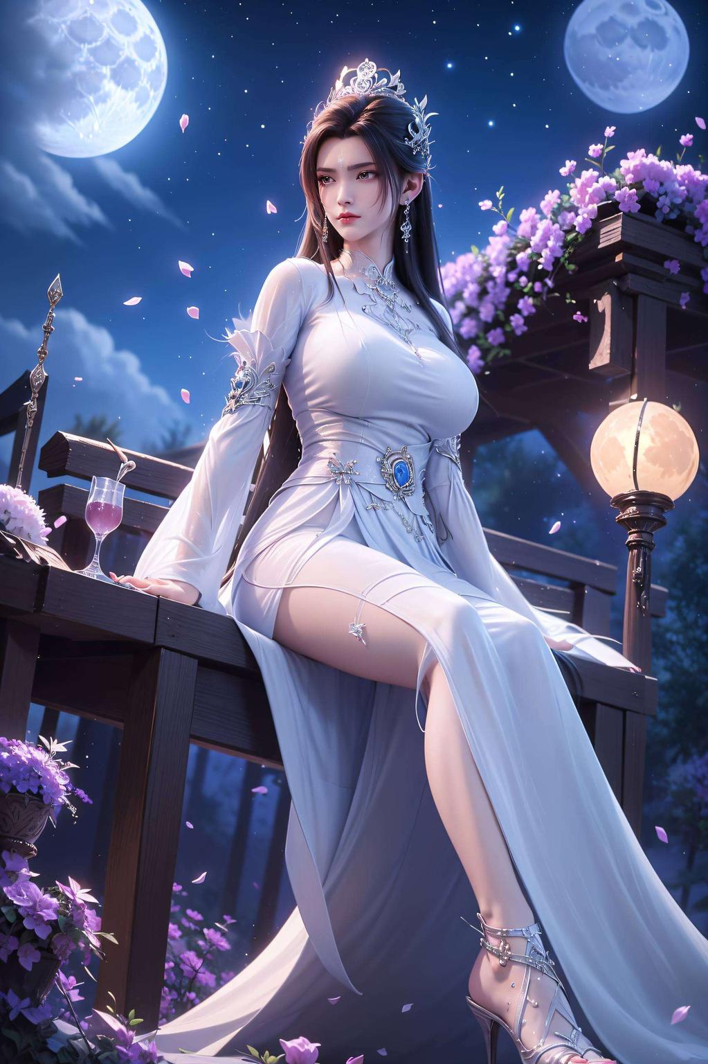 那抹清丽的身影每一次滑动