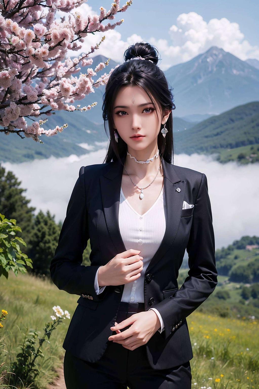 如诗如画陆雪琪与碧瑶两位国漫美女的古风壁纸