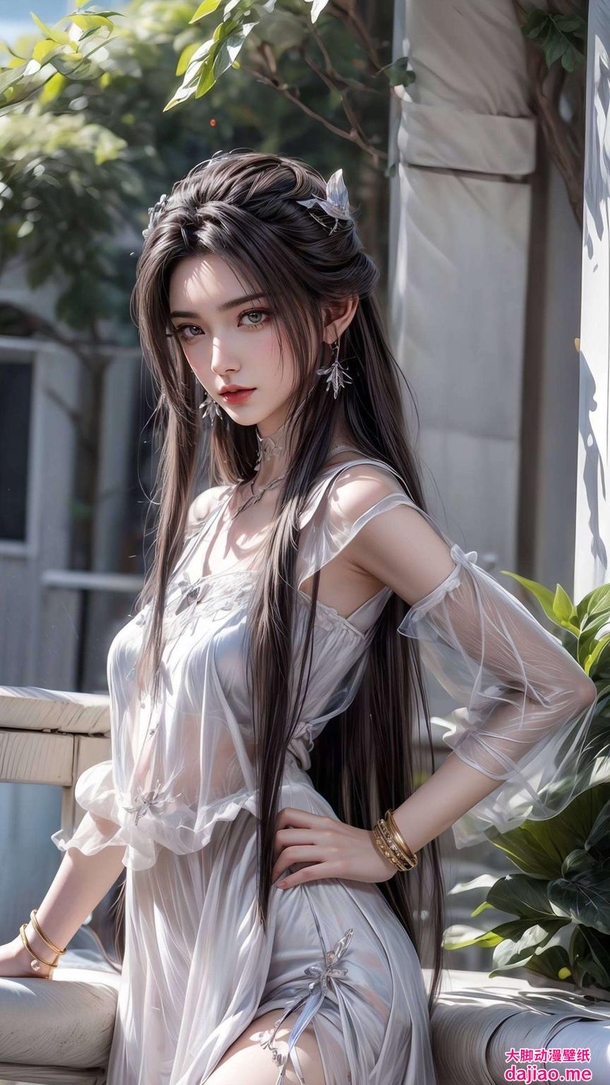 点亮你的手机屏幕赛博朋克风邂逅国漫女神