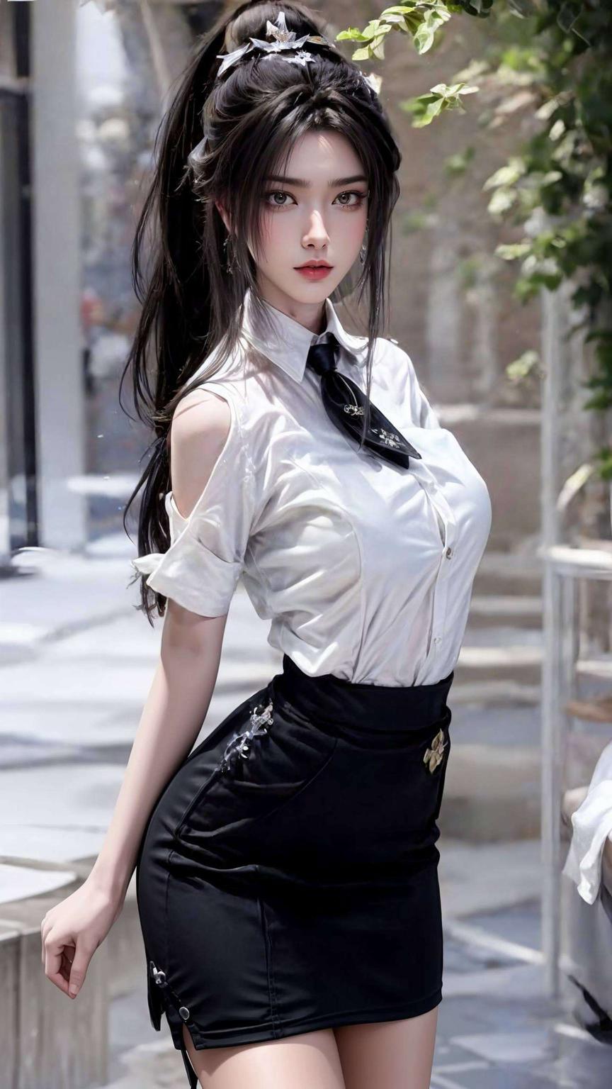 感受那份清新脱俗的仙气这款【AI动漫女主动漫壁纸2k高清桌面主题国漫女神】将带你领略国漫之美！陆雪琪游戏全屏壁纸