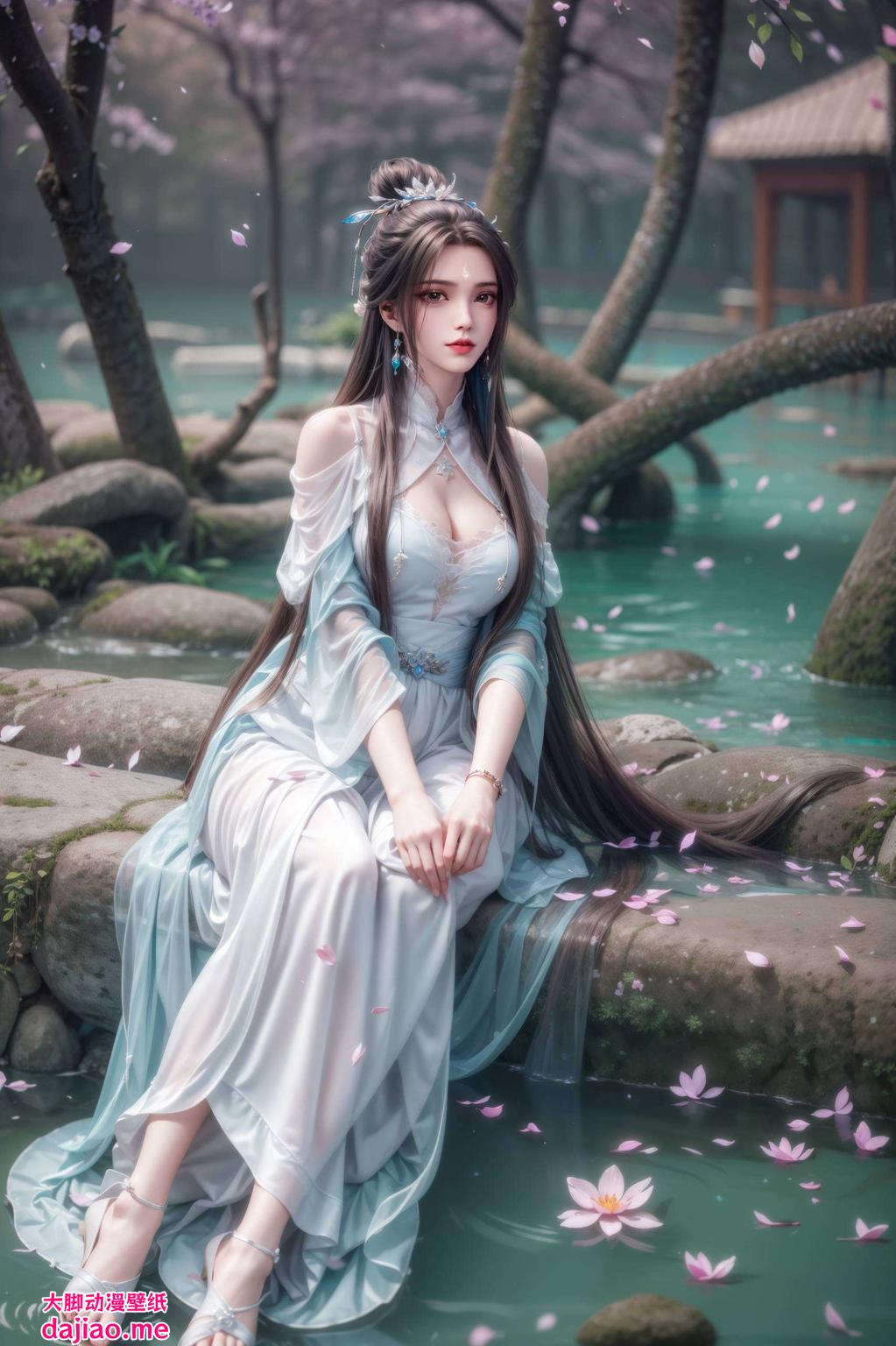 陆雪琪鲜艳如春日桃花