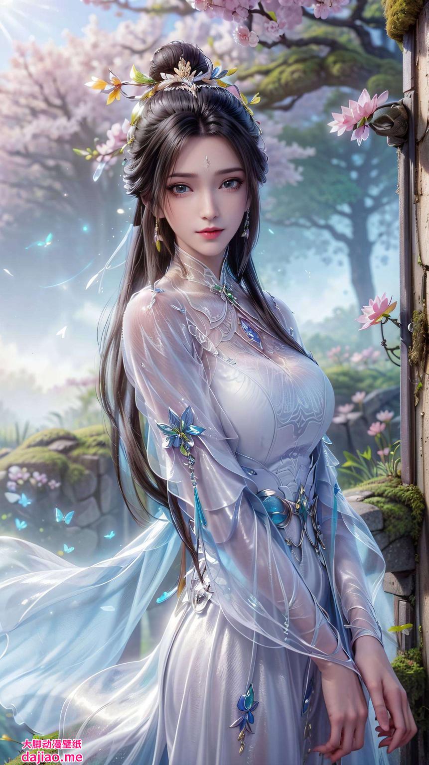 高清画质为你的电脑桌面增添一抹清新脱俗的风采