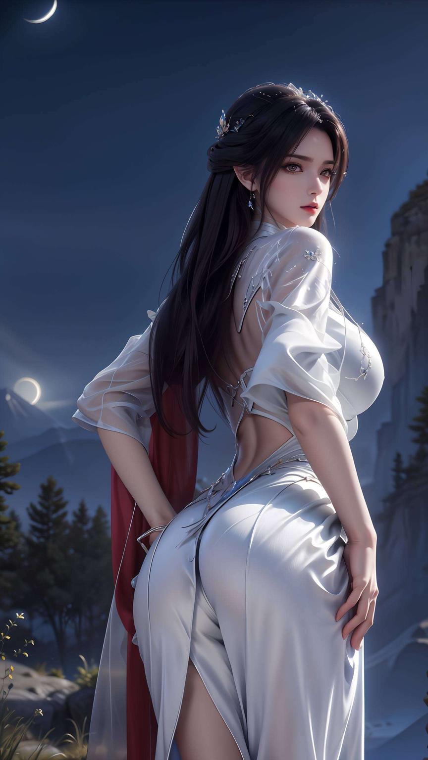 快来为你的手机增添一抹国漫美女的韵味吧！让画面更添一分立体感