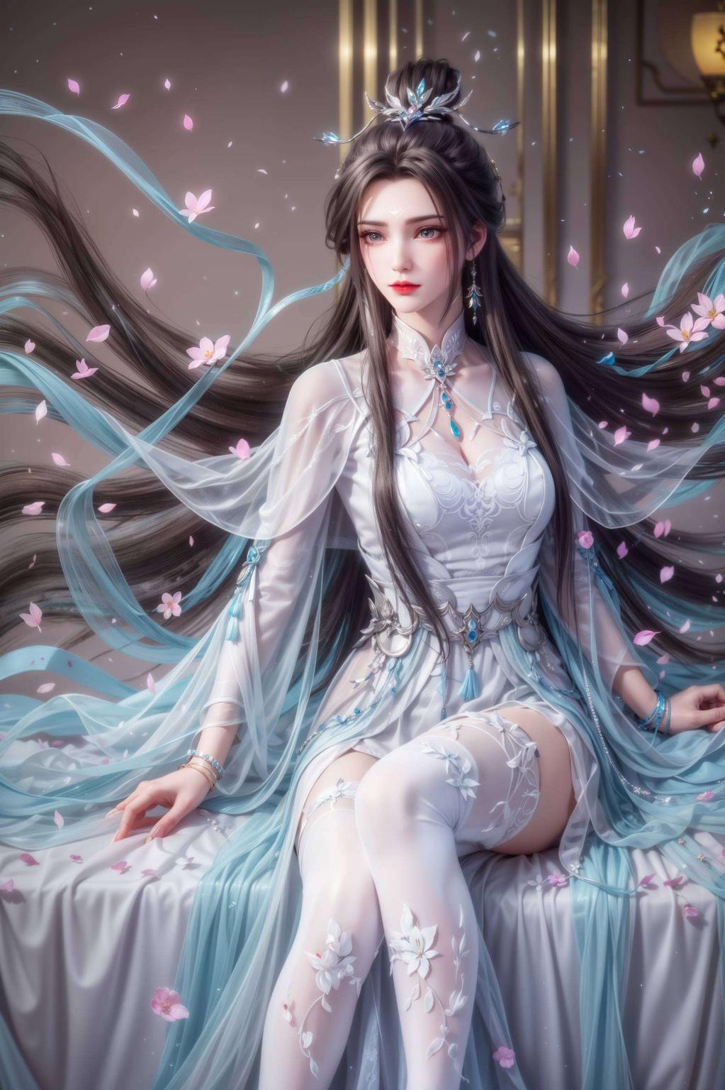简洁而不失个性陆雪琪女主播的这款AI动漫女生建筑iPhone壁纸