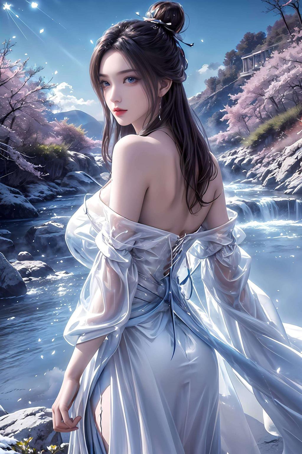 展现她优雅的身姿让每一次瞥见都是一场视觉盛宴