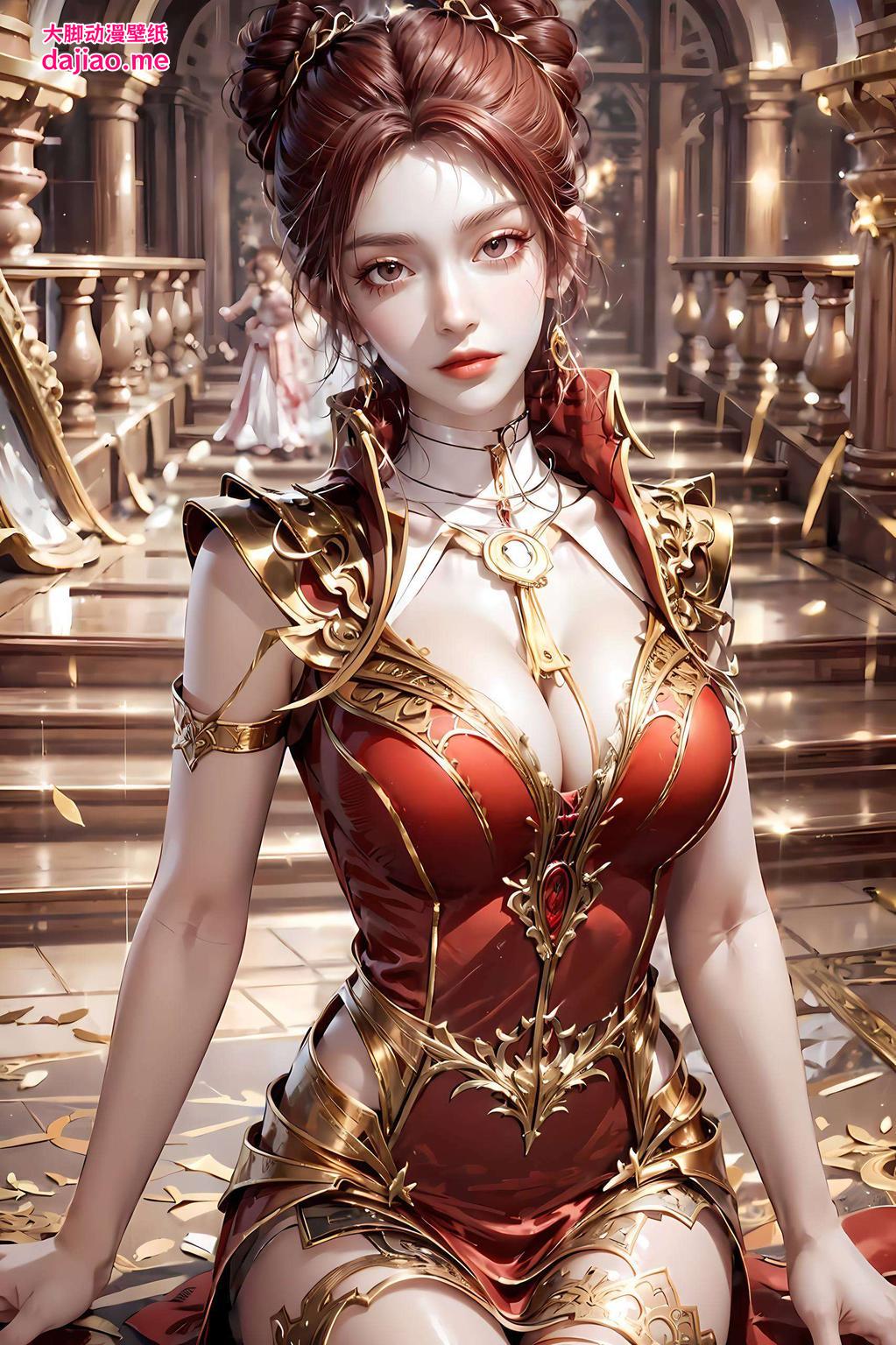 穿梭于复古平板世界的AI美女每一幅都是经典重现