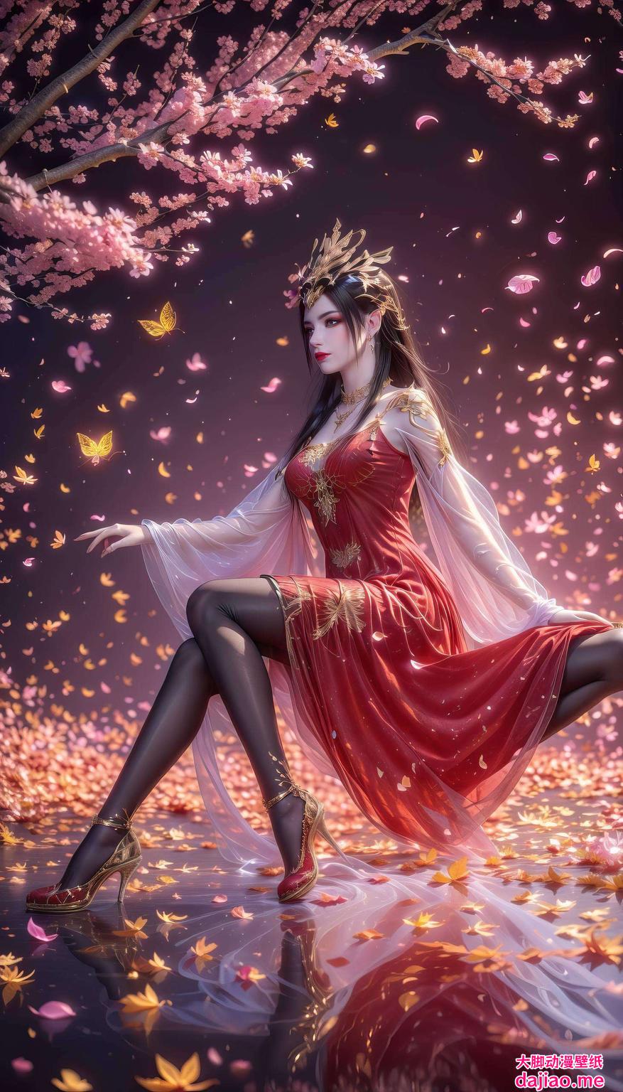 不规则设计彰显不凡品味寻找独特个性？这款动漫壁纸女美杜莎图片高清锁屏